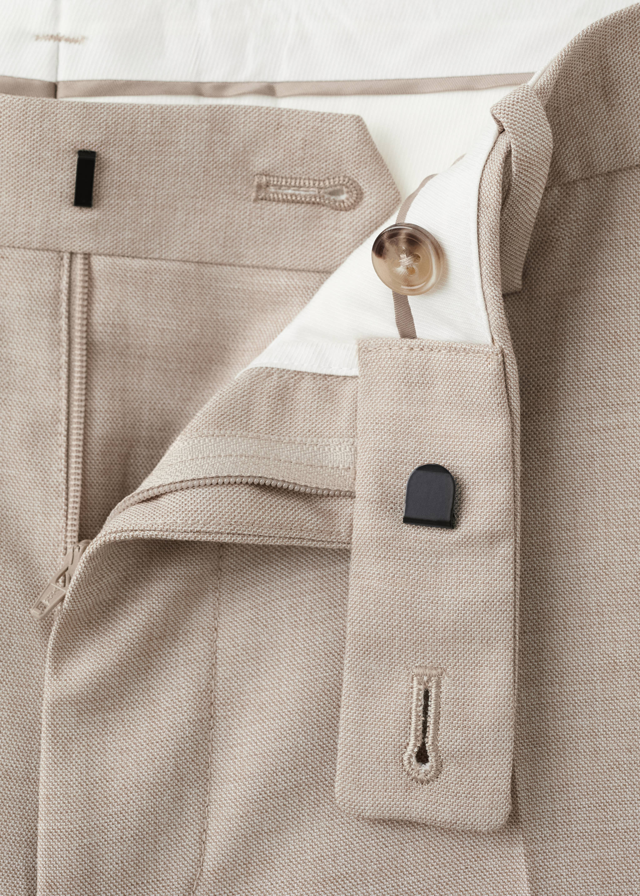 Milan slim-fit suit pants - Details of the article 8