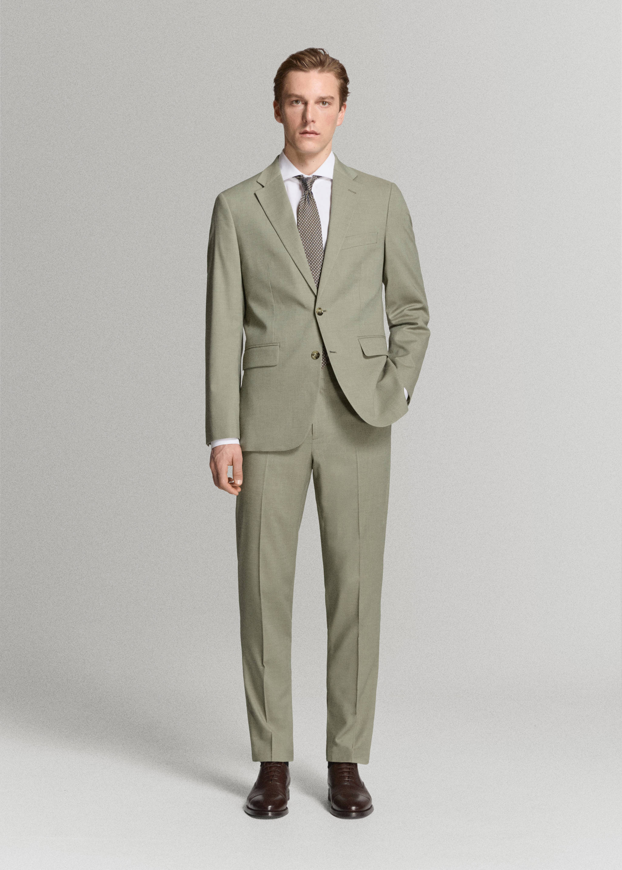 Pantalón traje Milán slim fit - Plano general