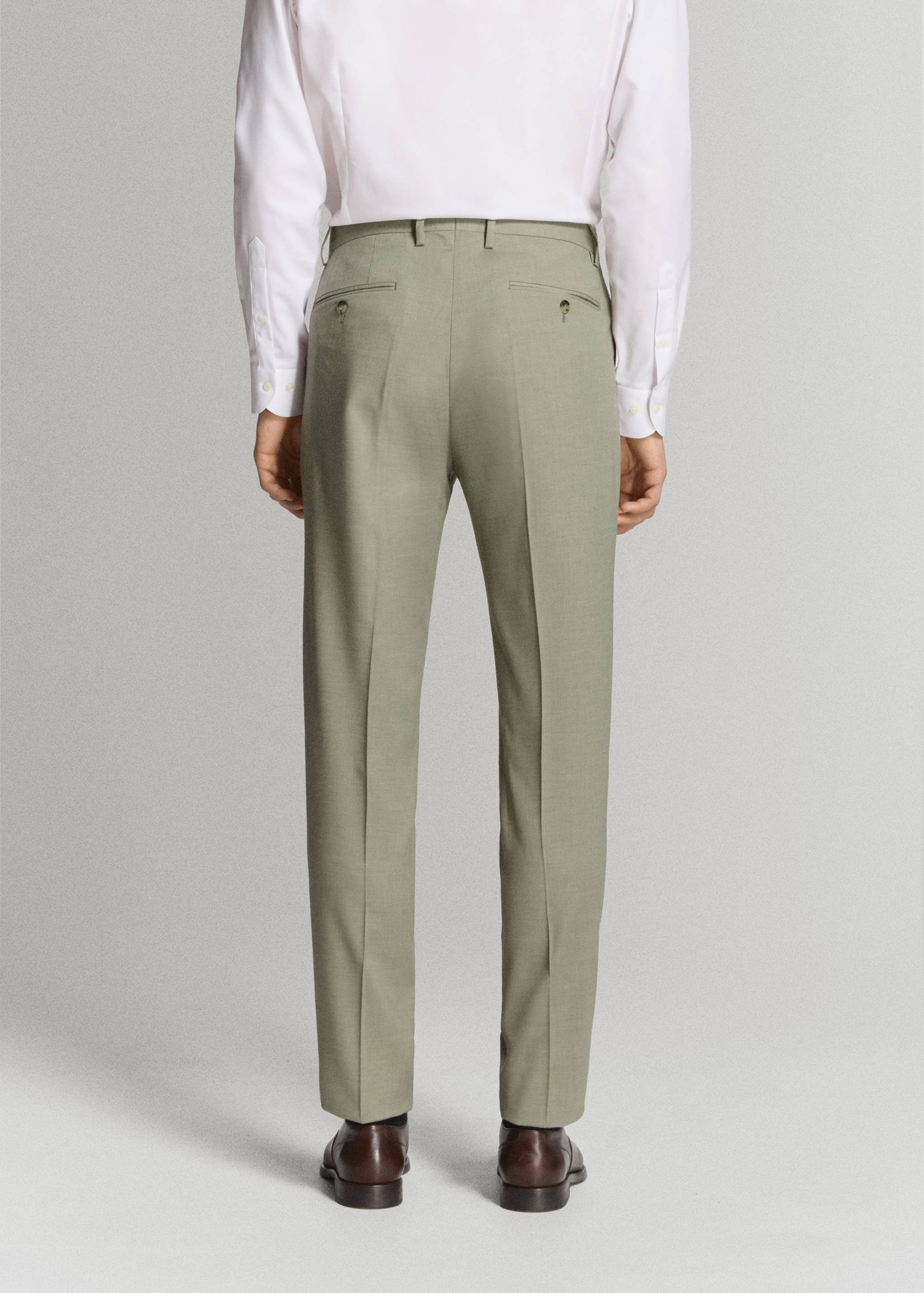 Pantalón traje Milán slim fit - Reverso del artículo