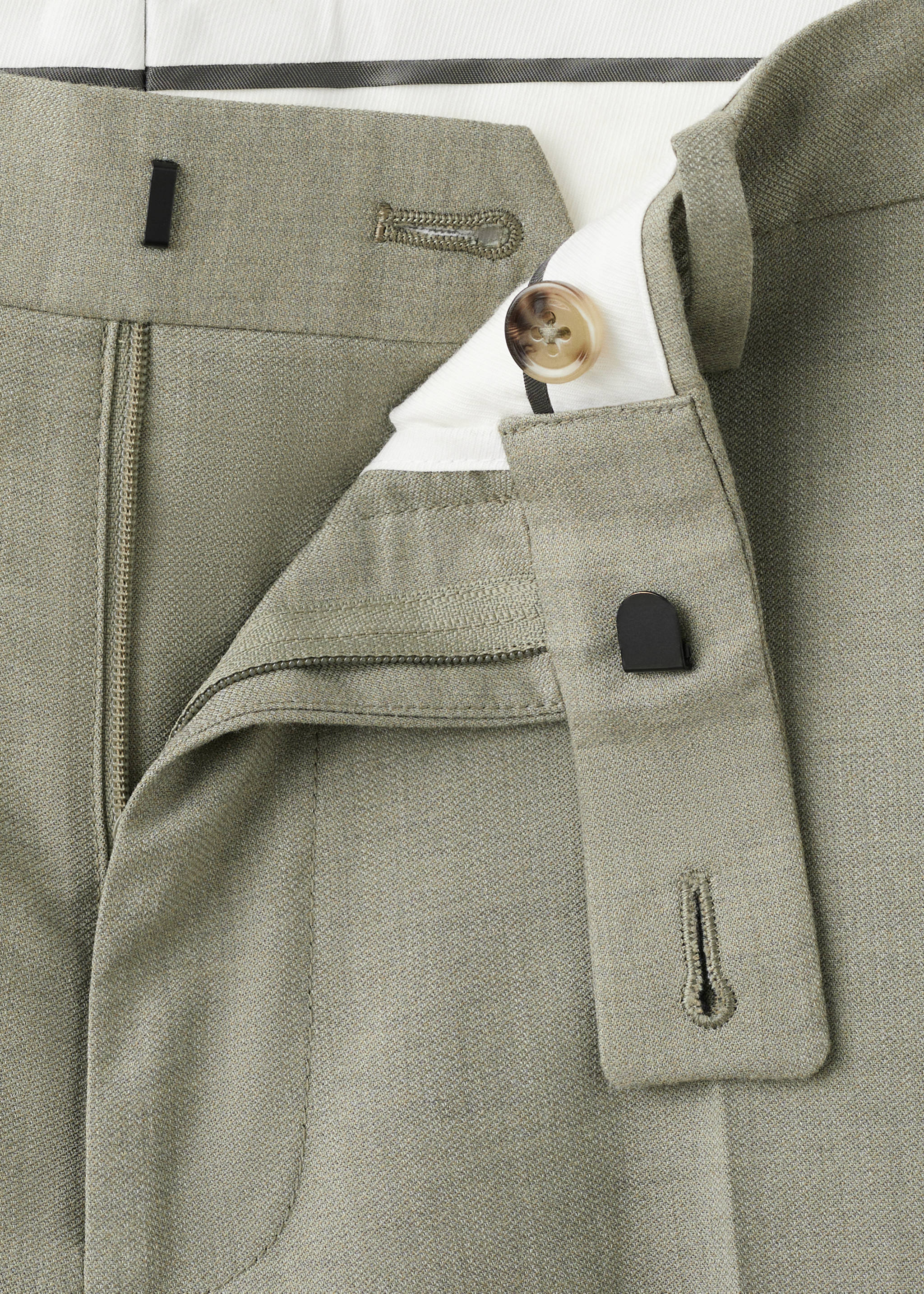 Milan slim-fit suit pants - Details of the article 8