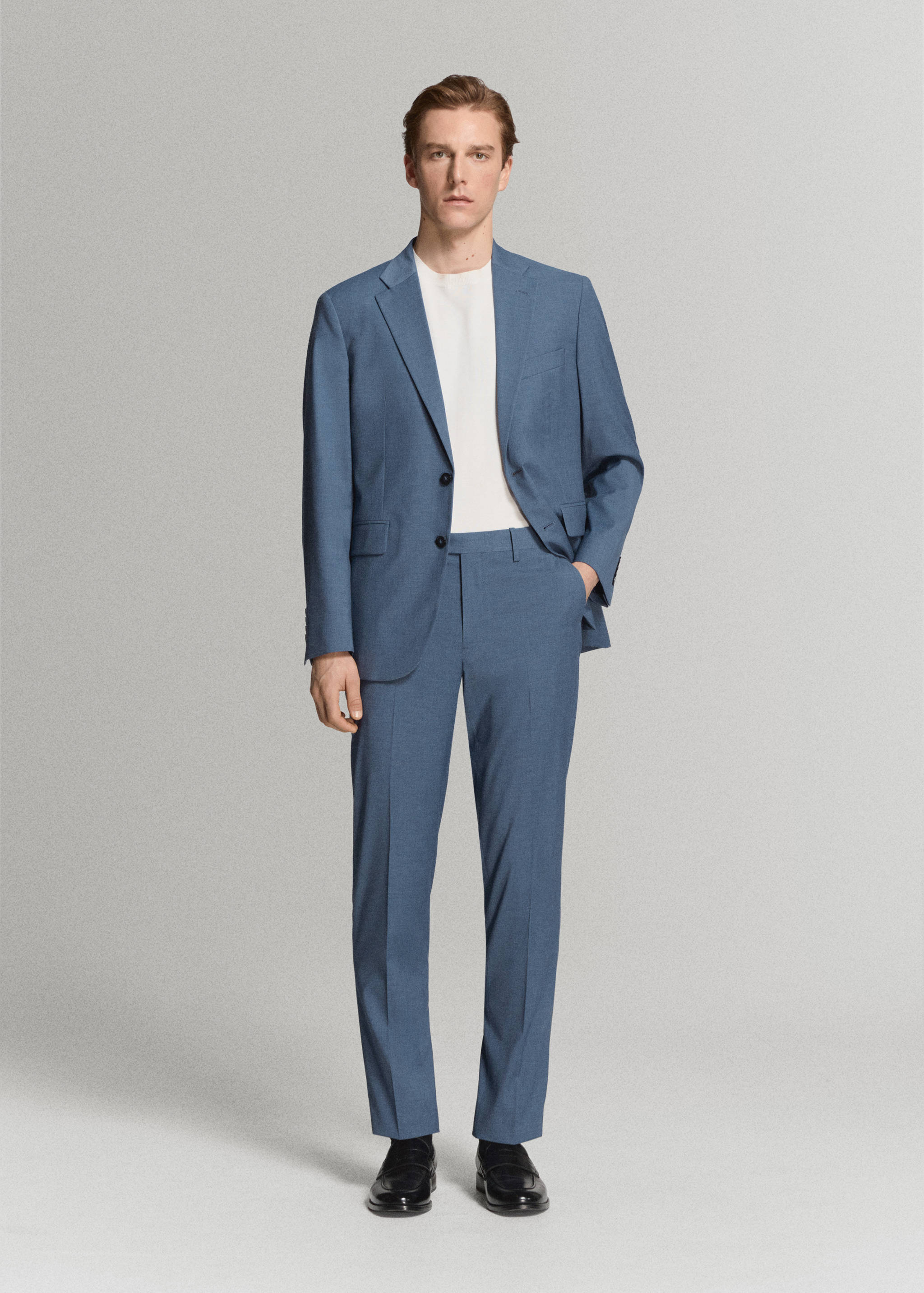 Pantalón traje Milán slim fit - Plano general