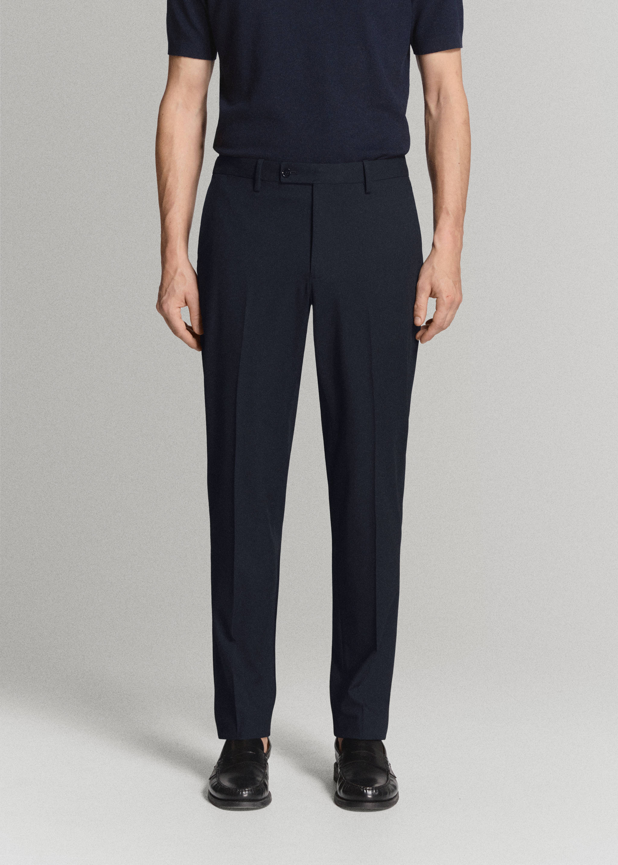 Pantalón traje Mónaco slim fit - Plano medio