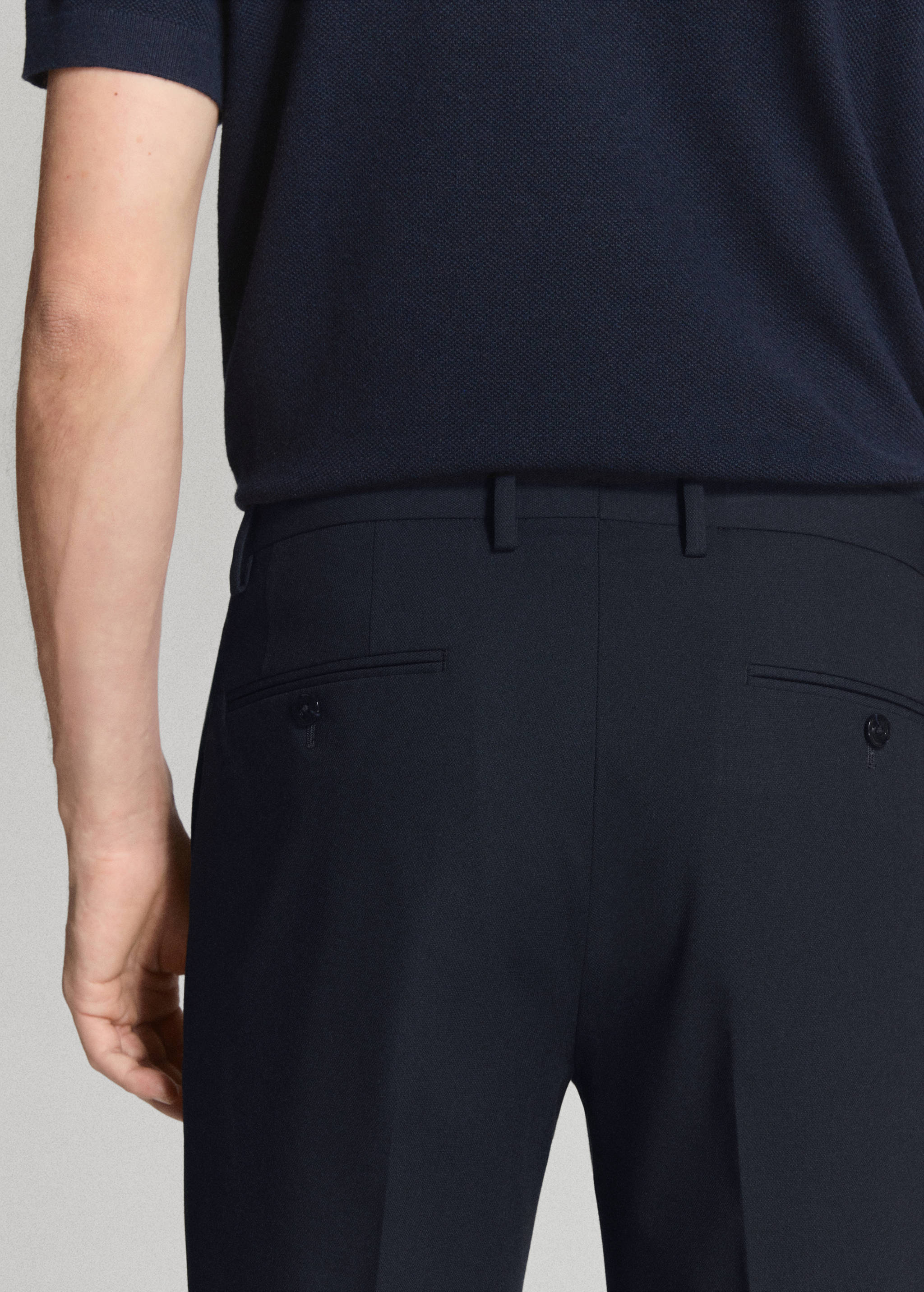 Pantalón traje Mónaco slim fit - Detalle del artículo 3