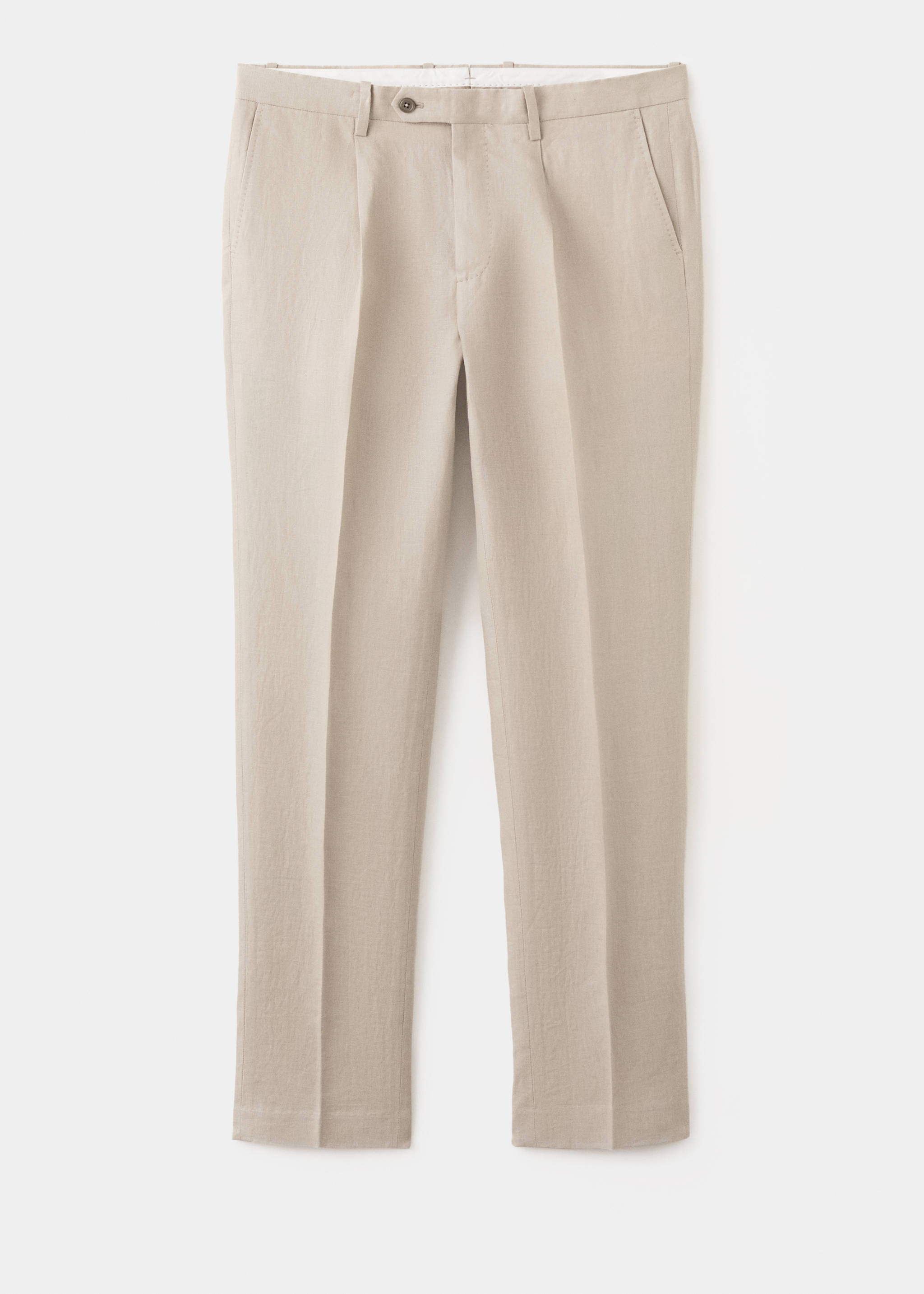 Amalfi 100% linen slim-fit suit trousers - Article without model