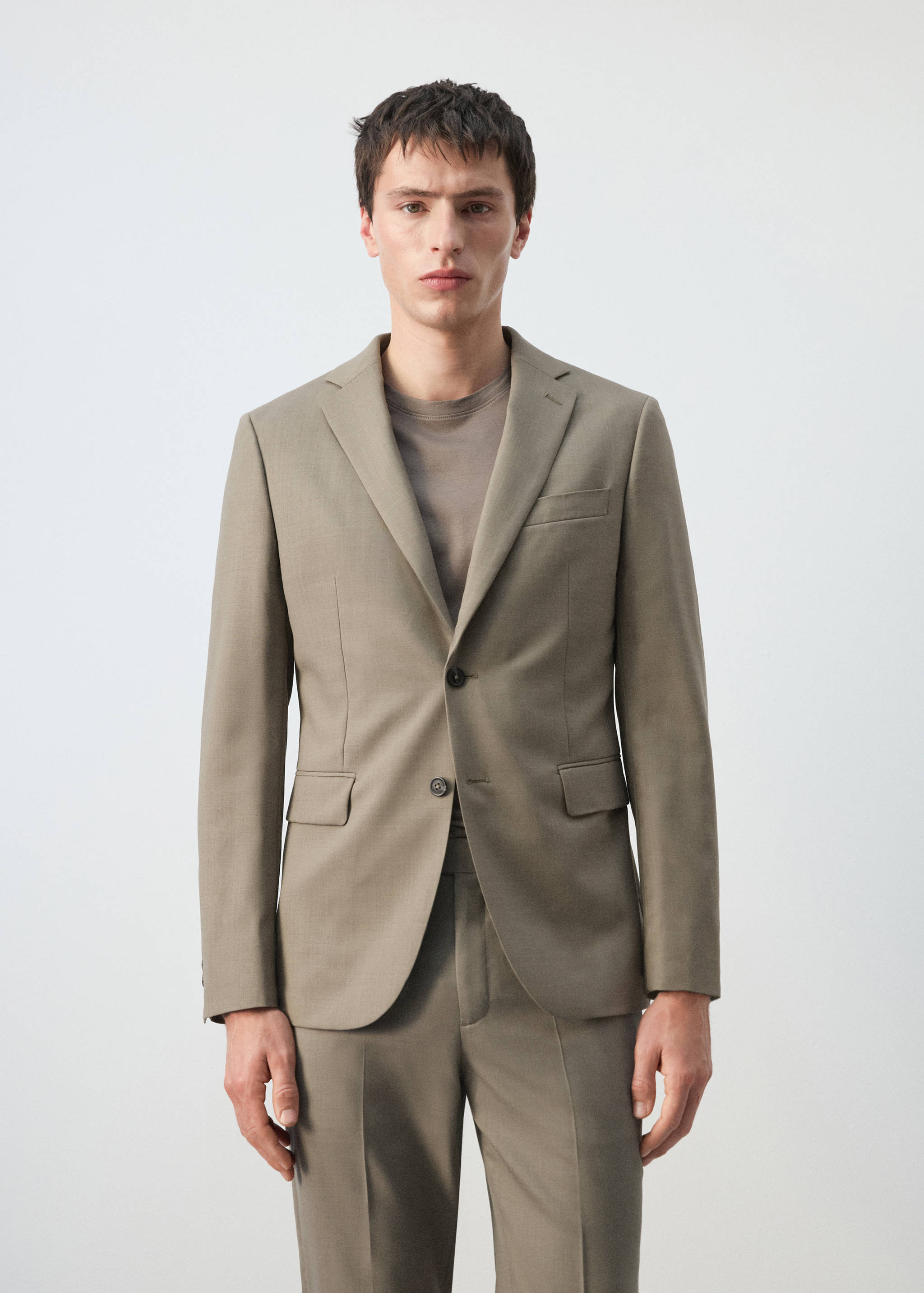 Костюмный пиджак Turin 100% шерсть - Средний план