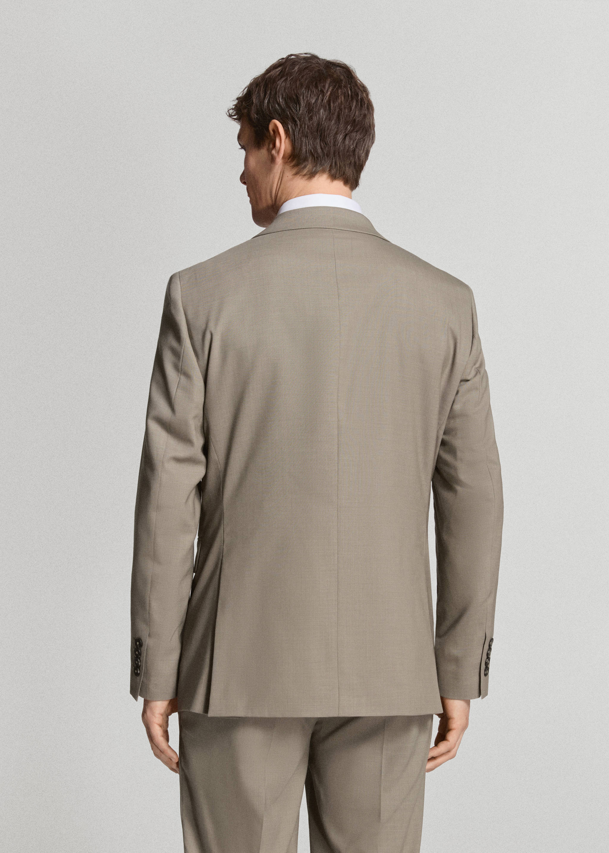 Americana traje Turín 100% lana - Reverso del artículo