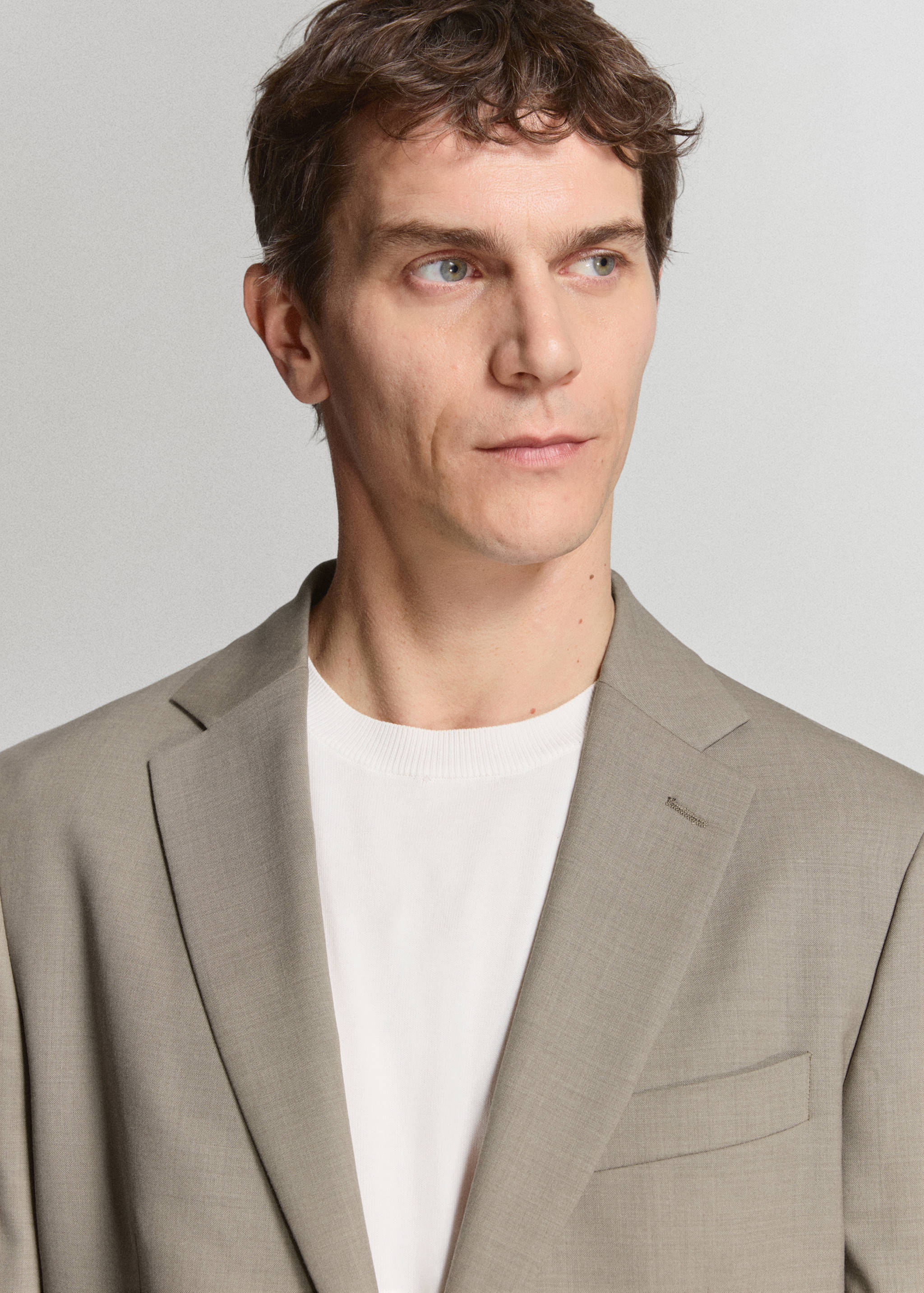 Turin 100% wool suit jacket - Details of the article 1