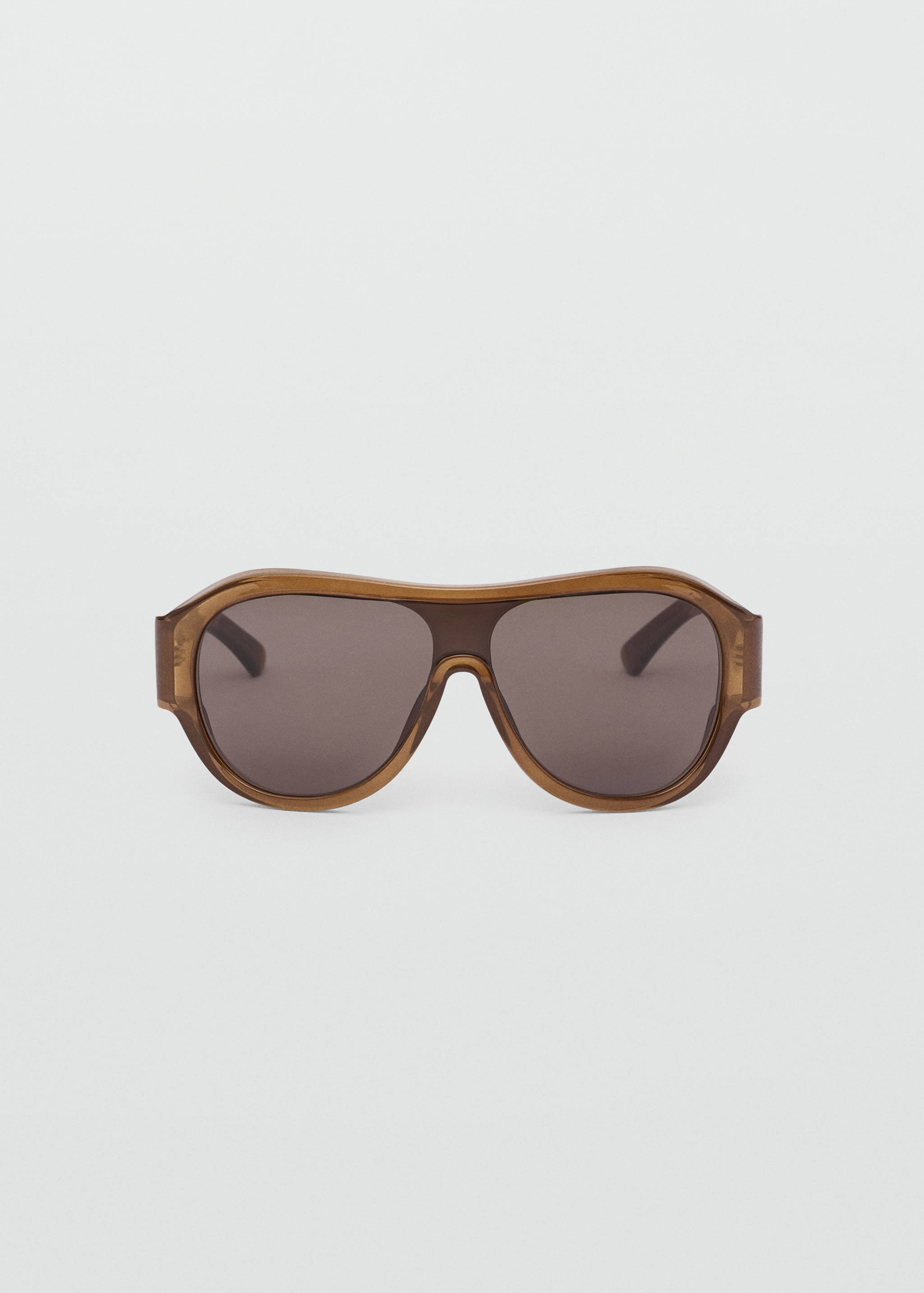 Aviator sunglasses with plastic frame - Article without model