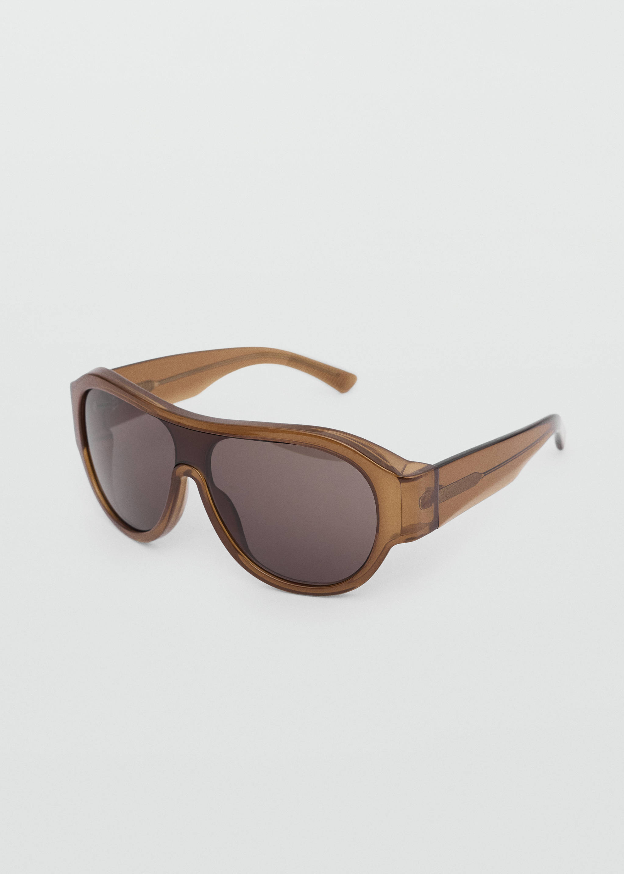 Aviator sunglasses with plastic frame - Medium plane