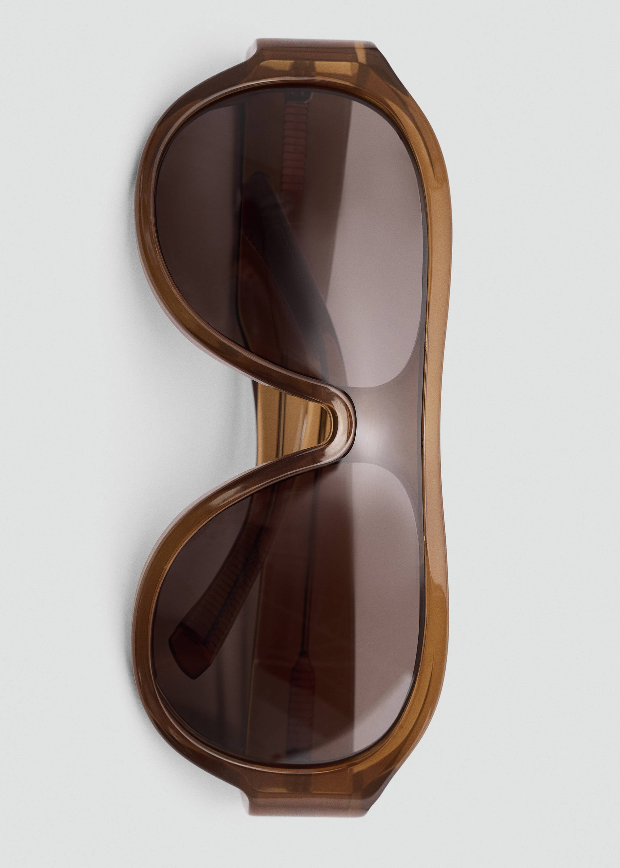 Aviator sunglasses with plastic frame - Details of the article 2