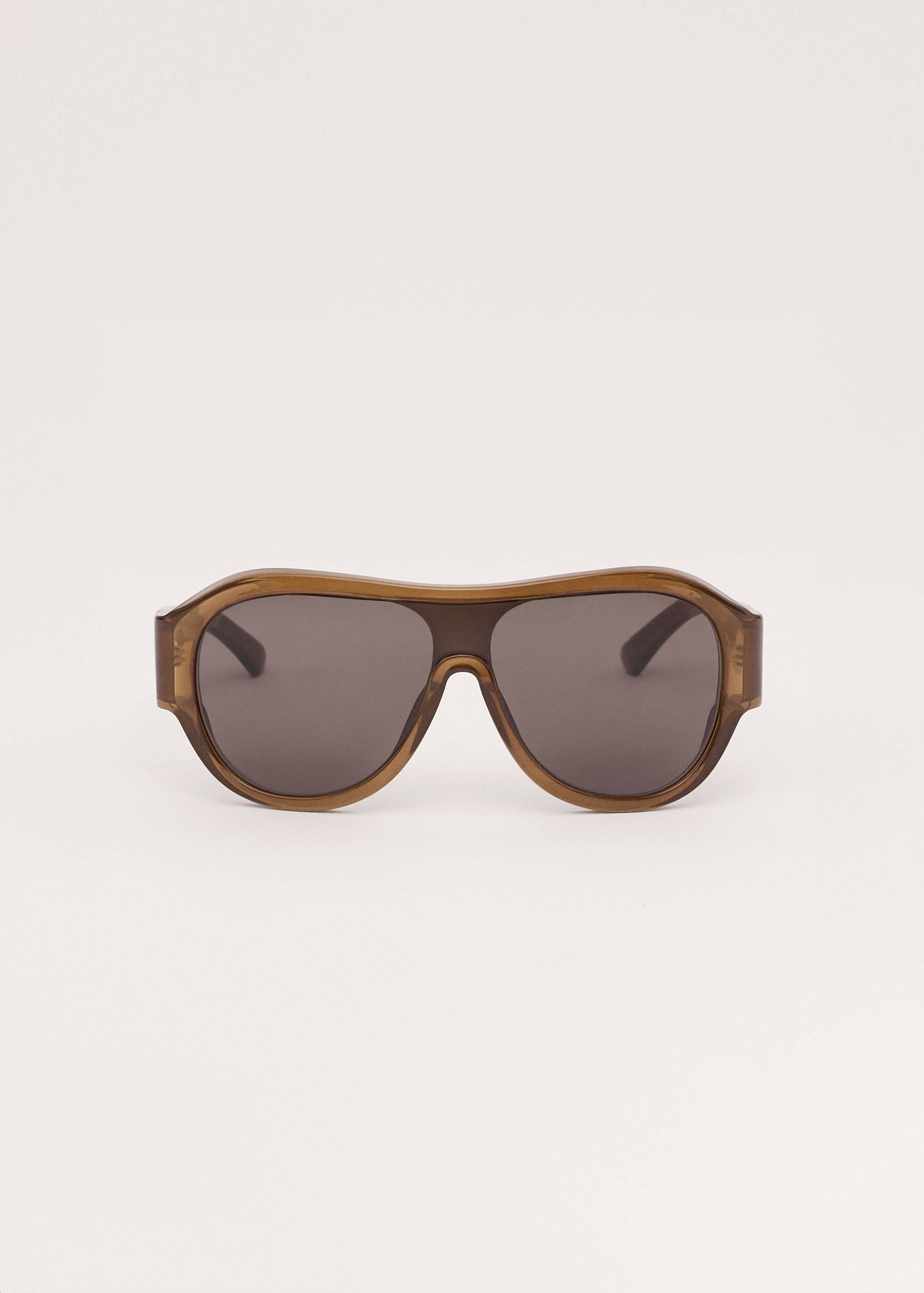 Aviator sunglasses with plastic frame - Article without model