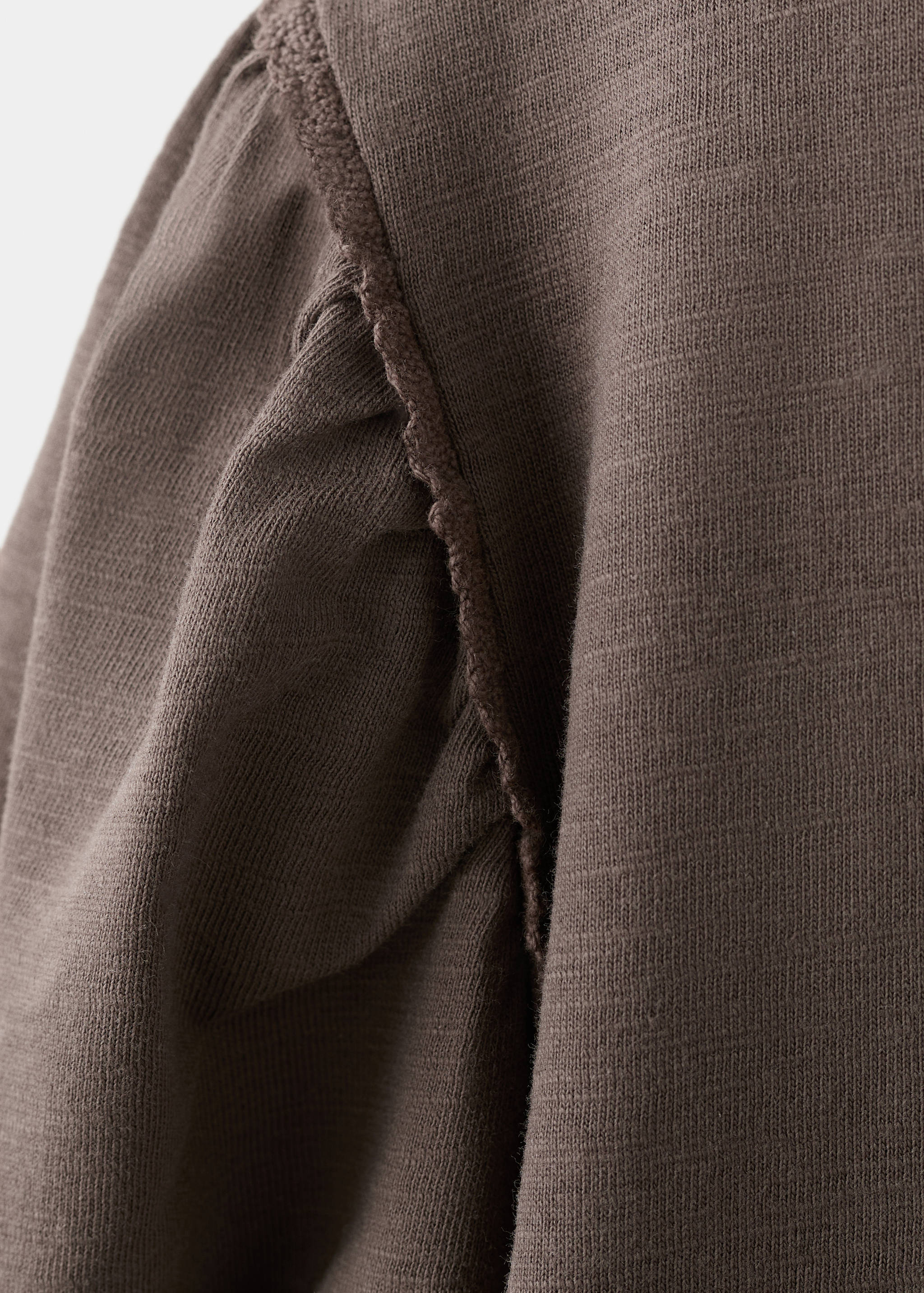 Puff-sleeve short-sleeve T-shirt - Details of the article 8