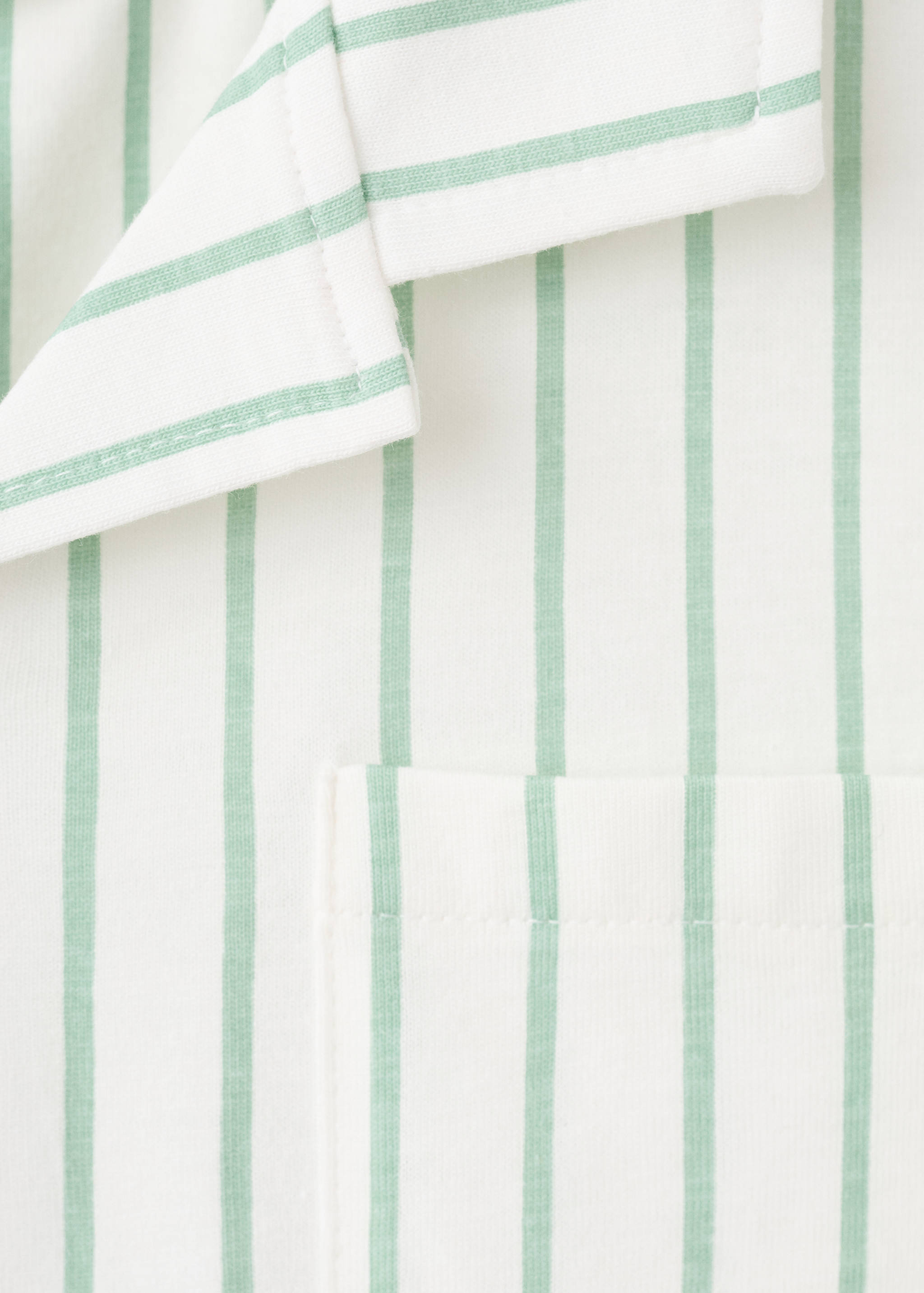 Pijama curt ratlles - Detall de l'article 8