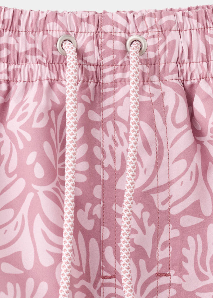 Printed swimming trunks — Pink