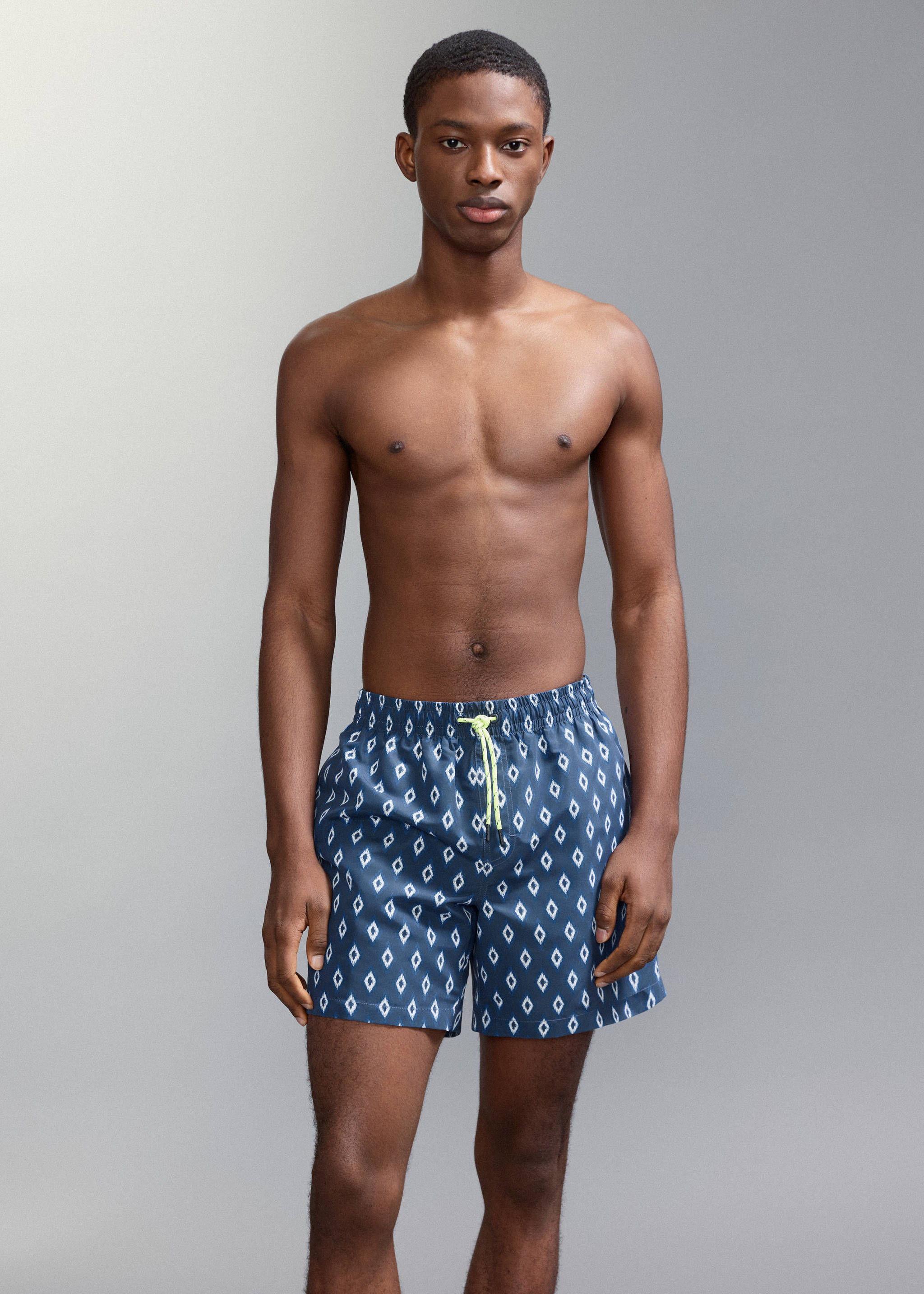 Bañador estampado rombos - Detalle del artículo 1