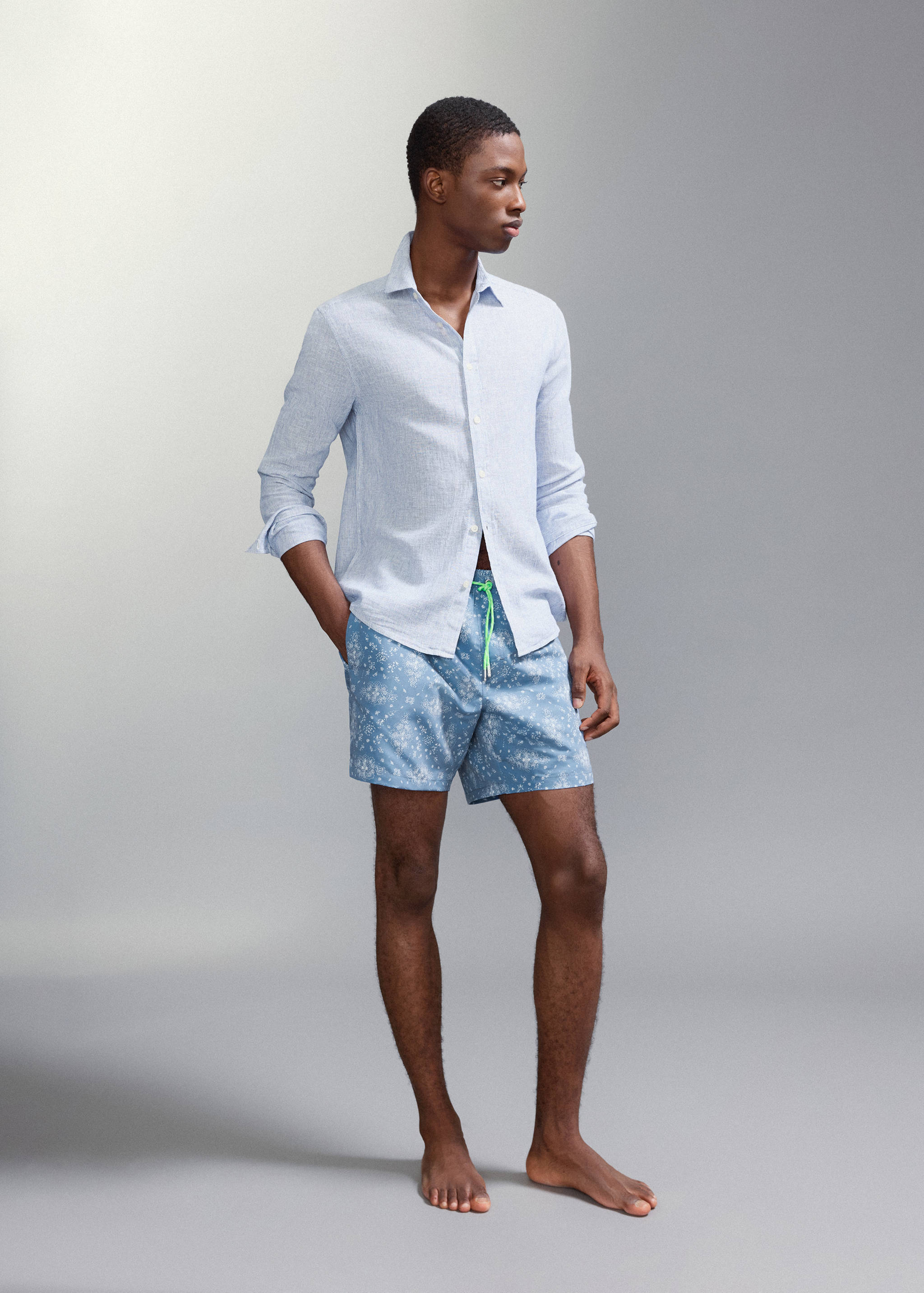 Bañador estampado - Plano general