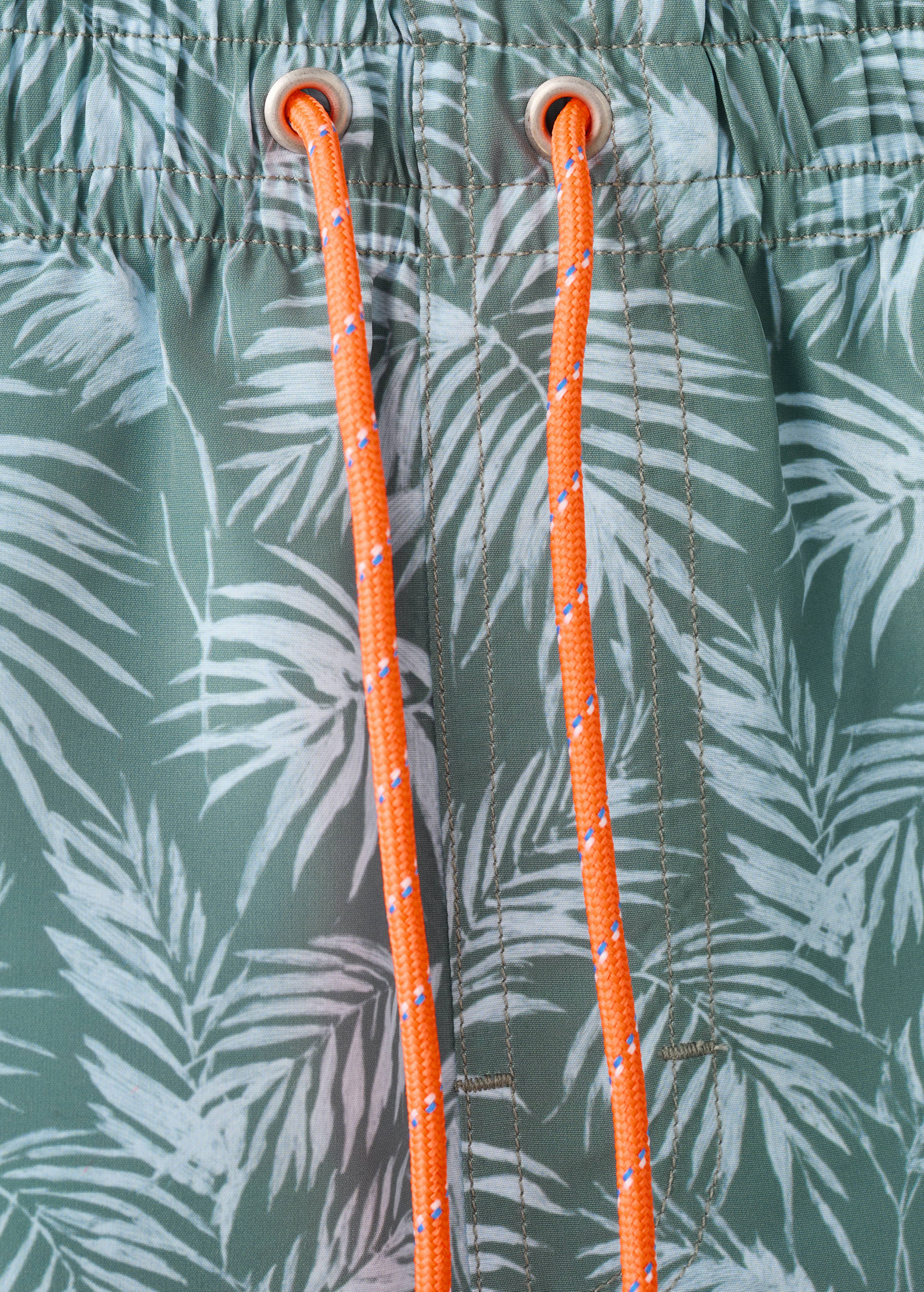 Купальник с принтованными пальмами - Деталь изделия 8