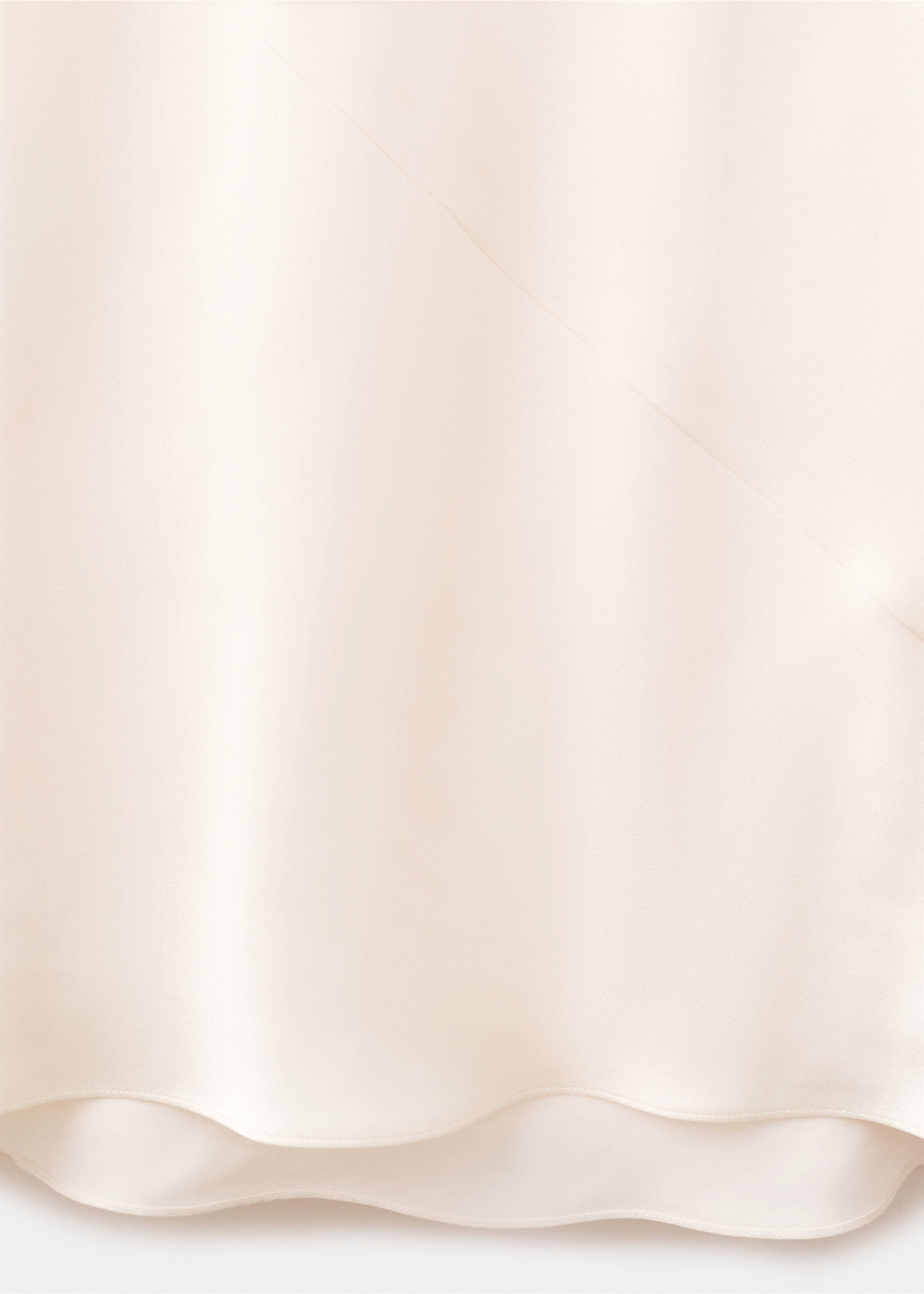 Robe longue style lingerie - Détail de l'article 0, Écru. Ref: 27016001-00.