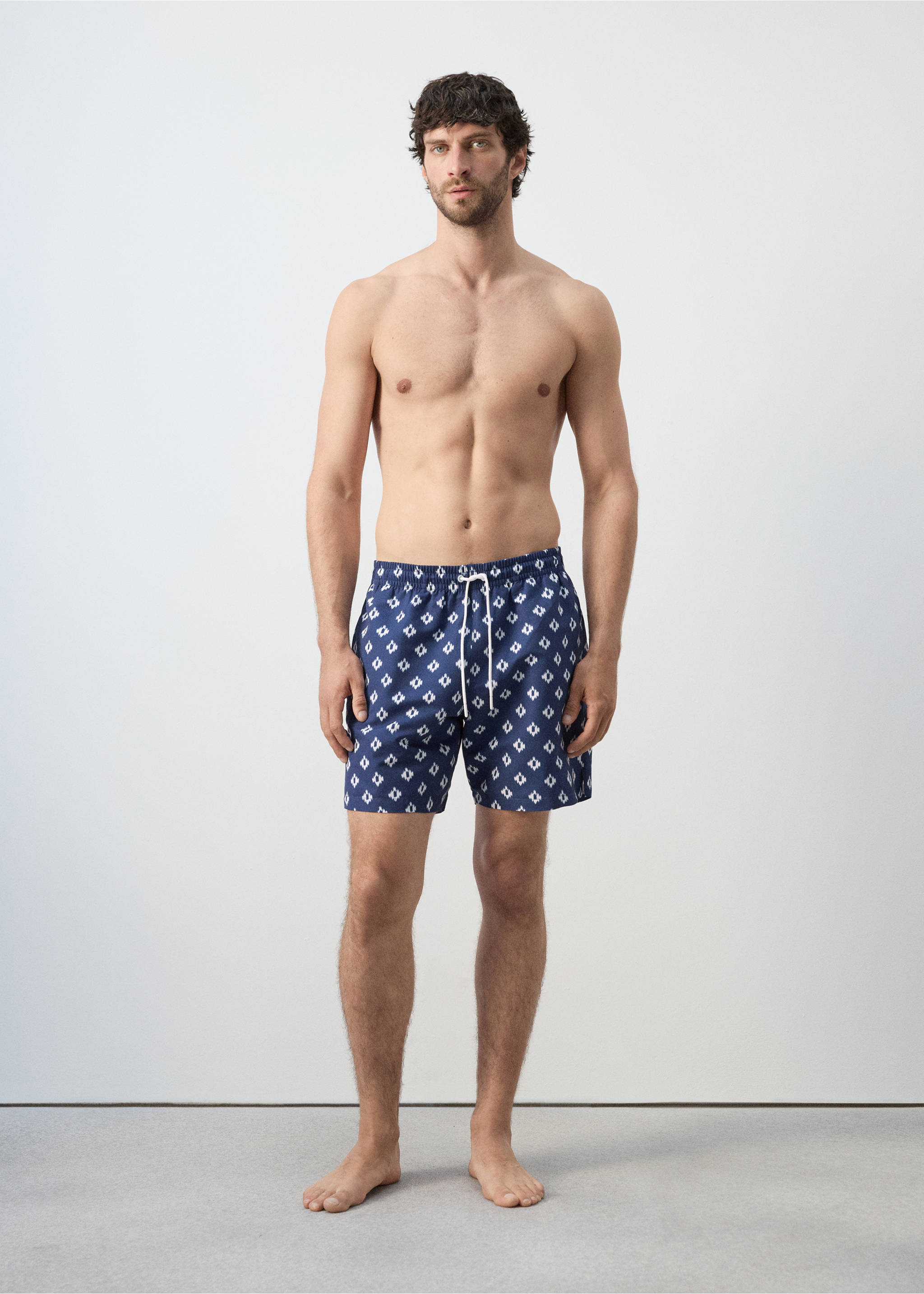 Swimming trunks tye - General plane, Indigo Blue. Ref: 27016004-00.