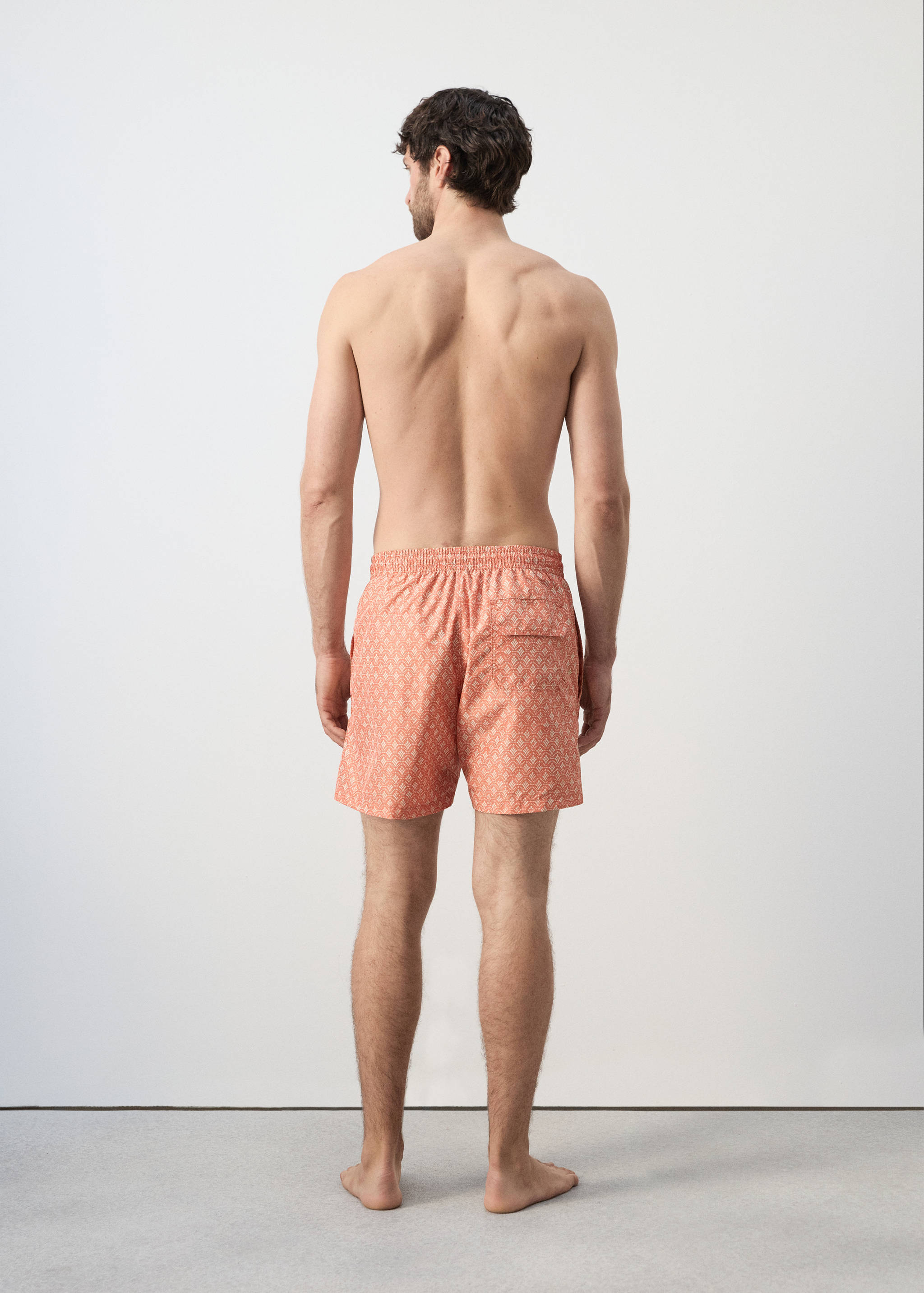 Swimming trunks geo - Reverse of the article