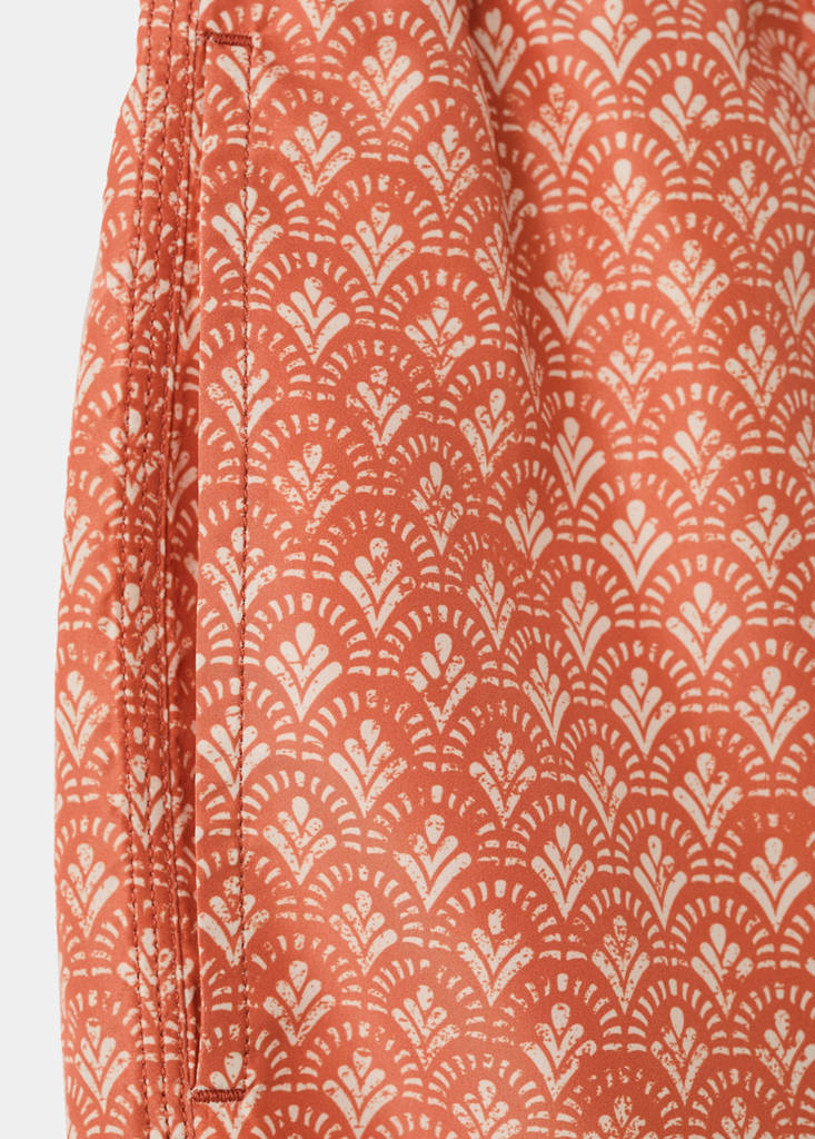 Floral print swimsuit — Salmon