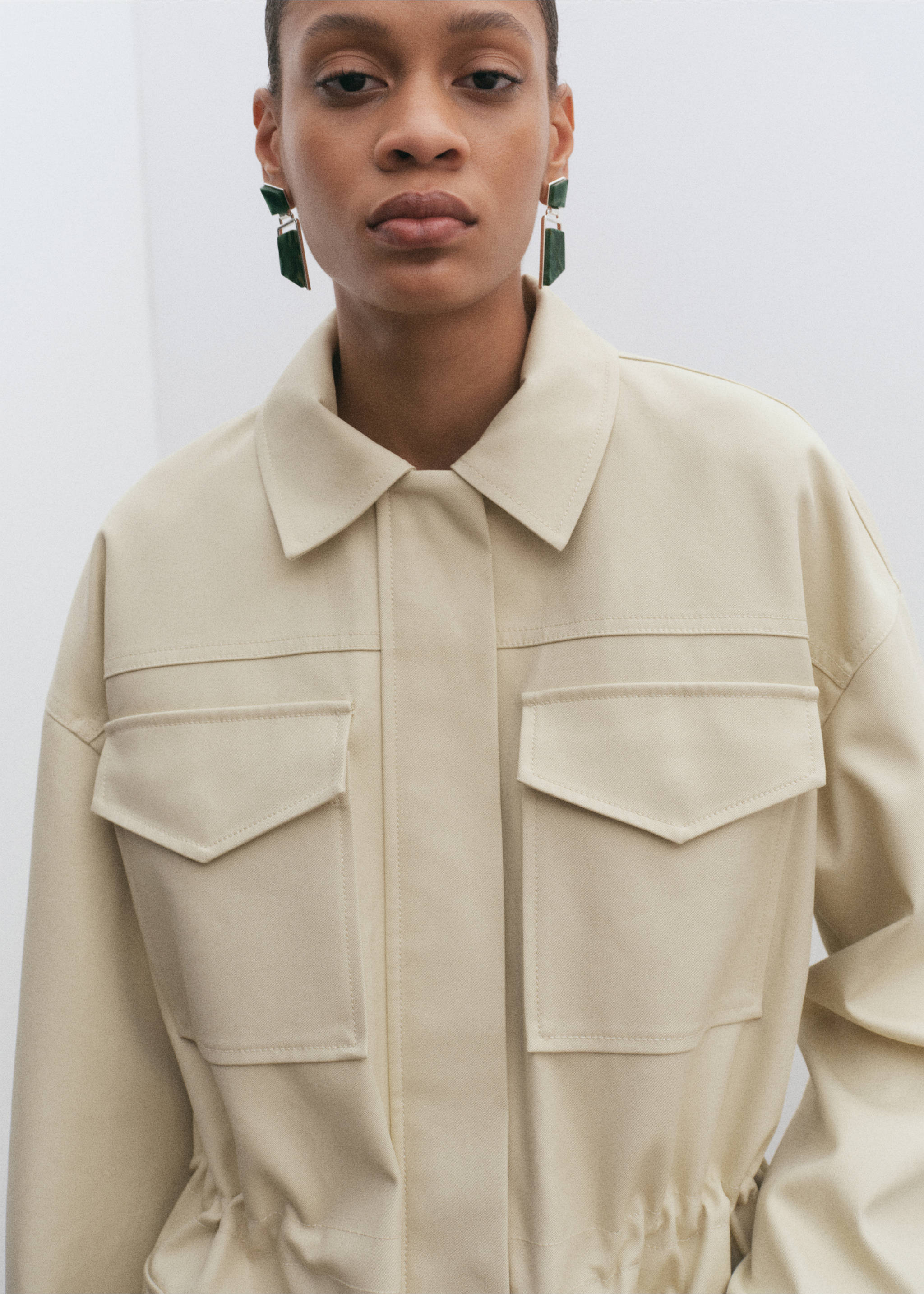 Semiprecious stone earrings - General plane, Silver. Ref: 27016006-00.