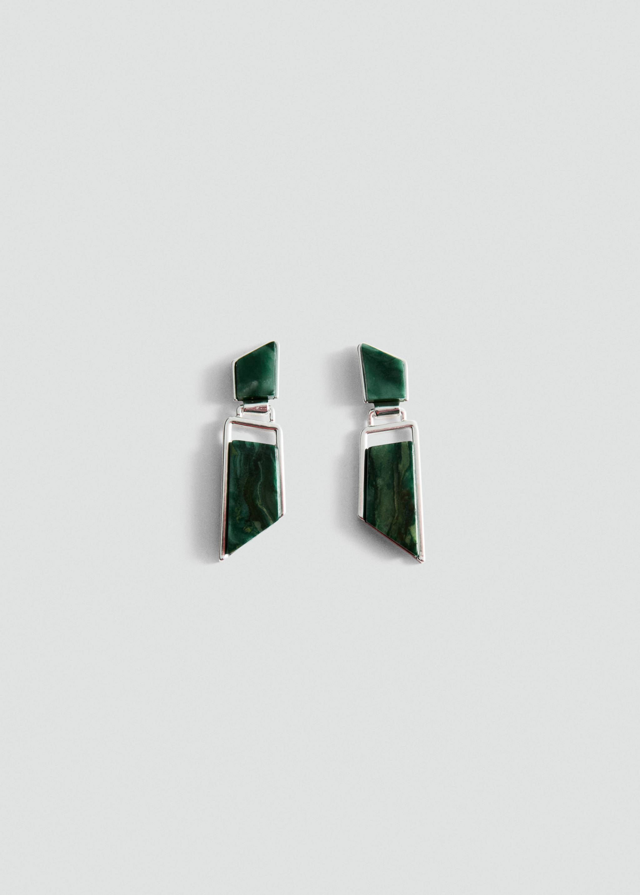 Semiprecious stone earrings - Товар без моделі