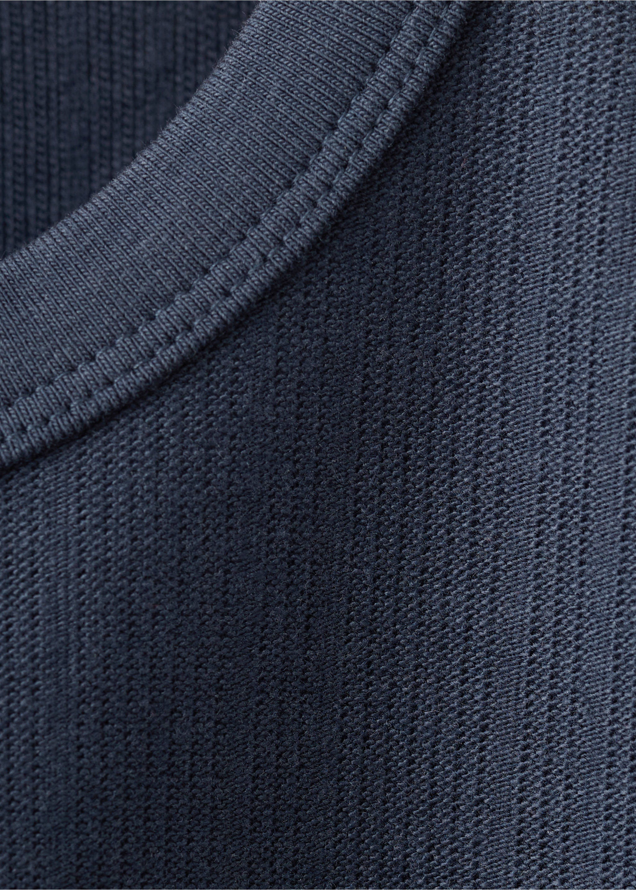Pocket cotton T-shirt - Details of the article 8, Navy. Ref: 27016345-00.