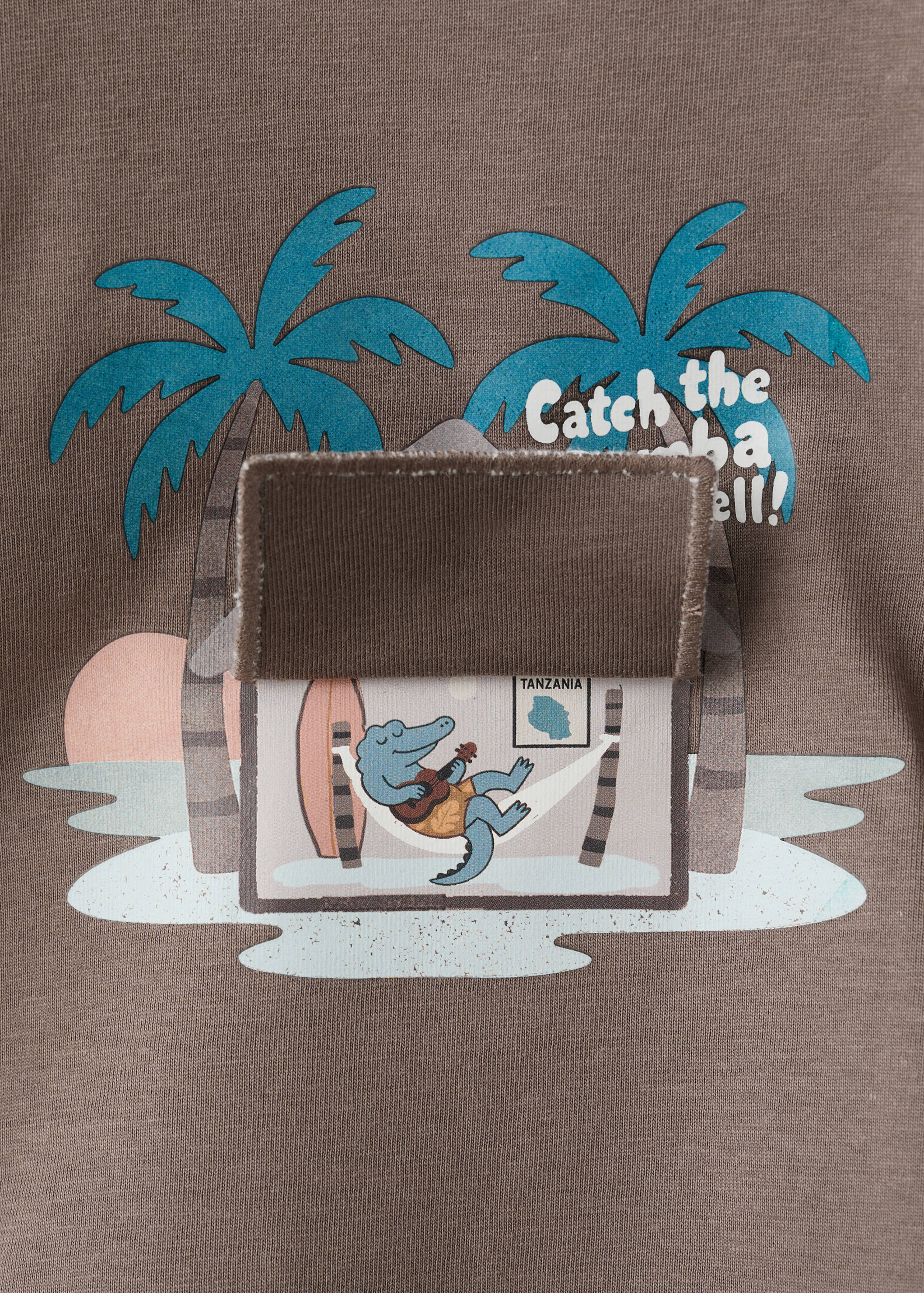 Tricou cu imprimeu în relief - Detaliu al articolului 8