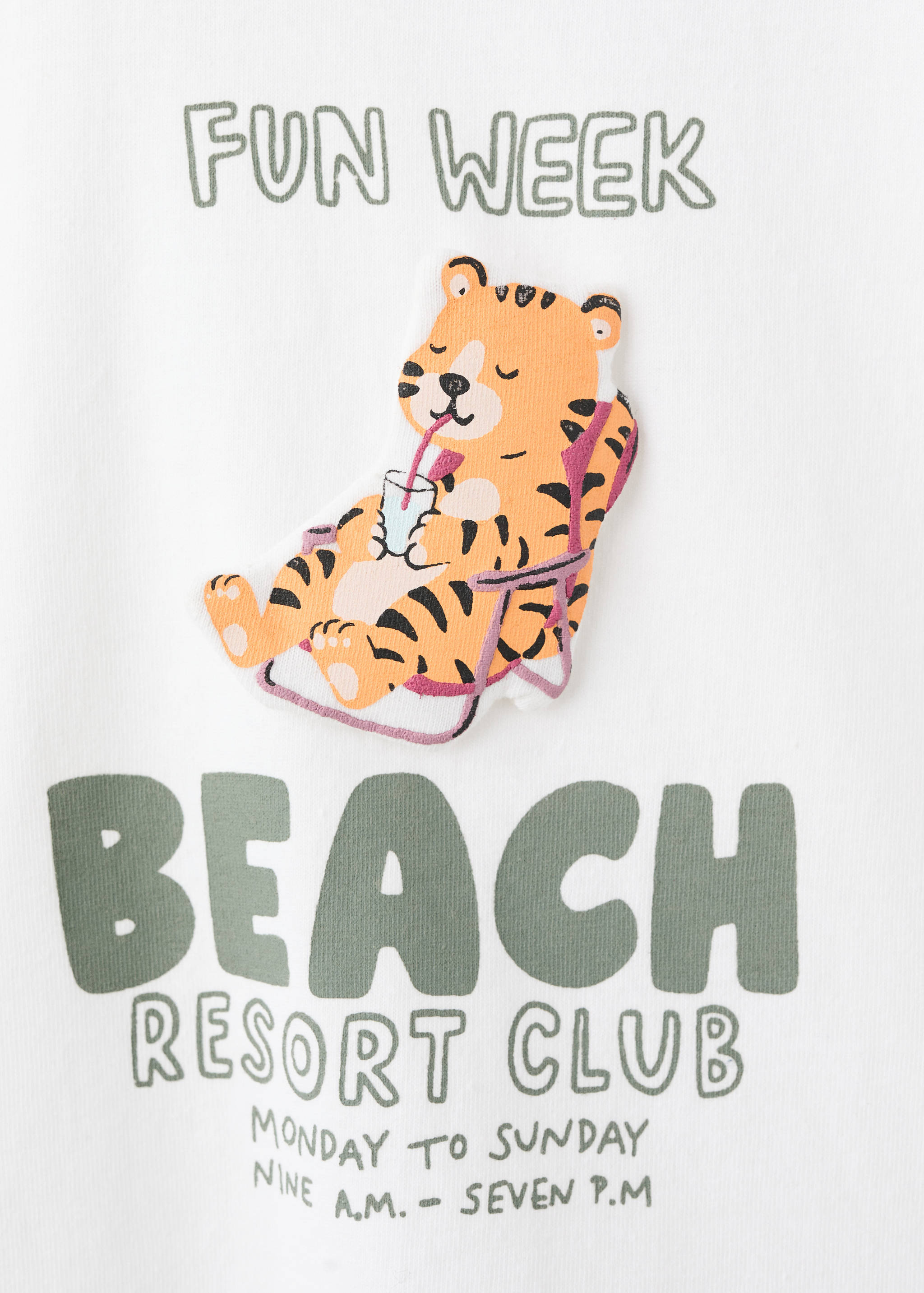 Samarreta cotó estampada - Detall de l'article 0