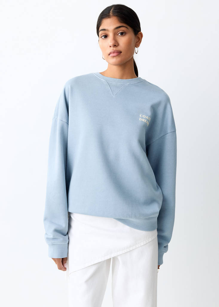 Sudadera algodón estampada