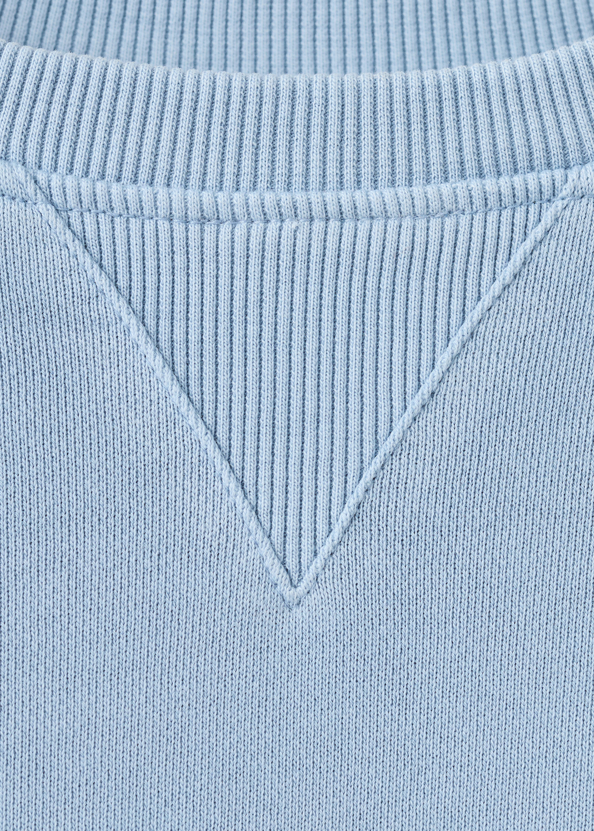 Принтованный свитшот из хлопка - Деталь изделия 8