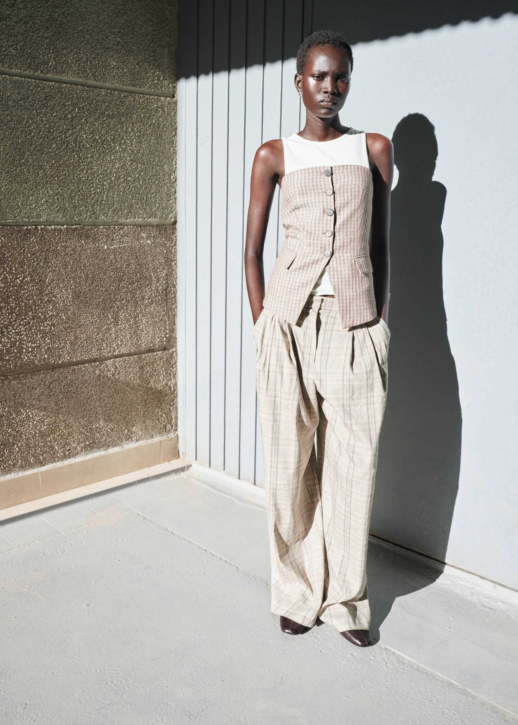 Top palabra de honor botones - Plano general