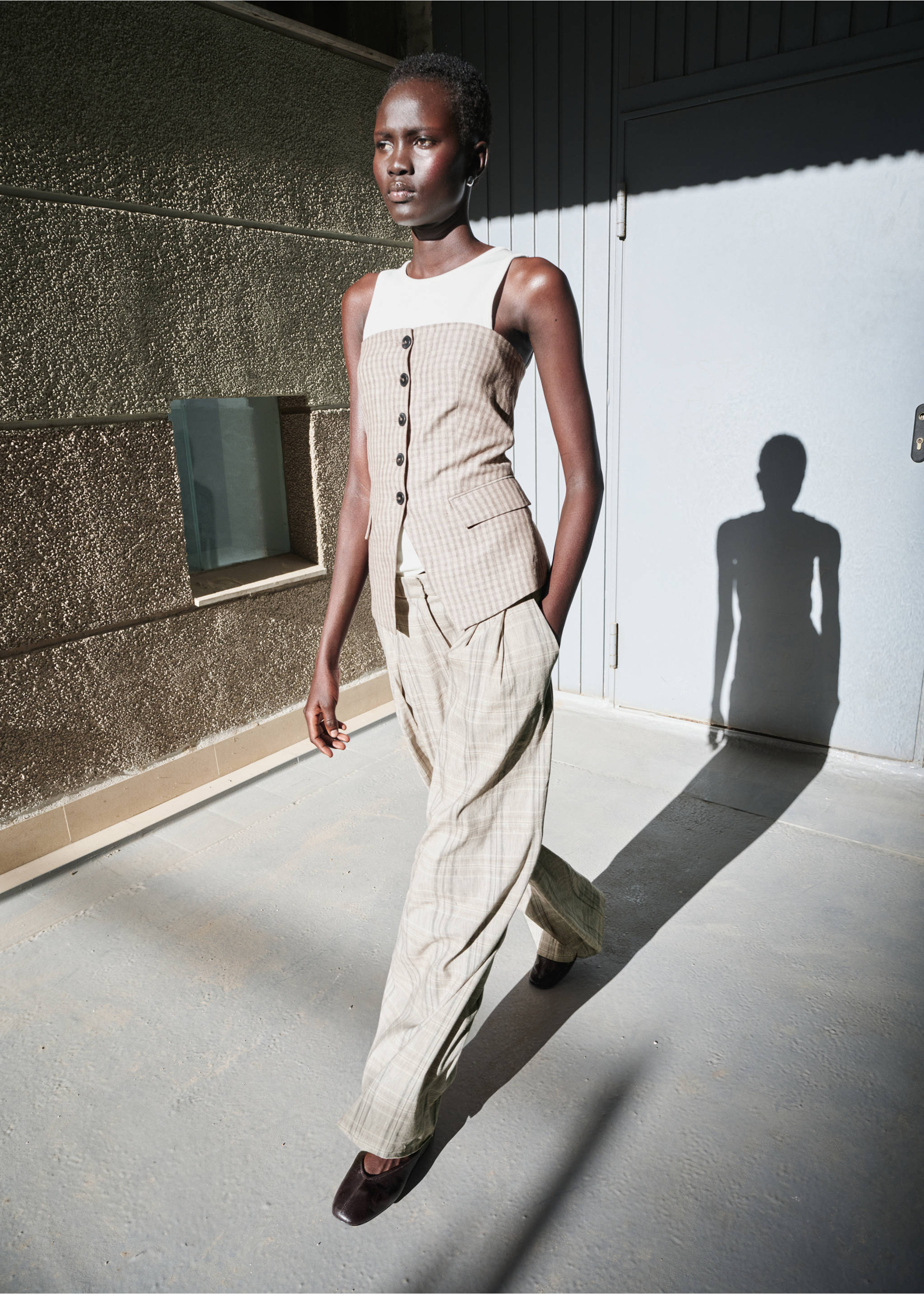 Top palabra de honor botones - Detalle del artículo 1, Gris claro/pastel. Ref: 27016362-00.