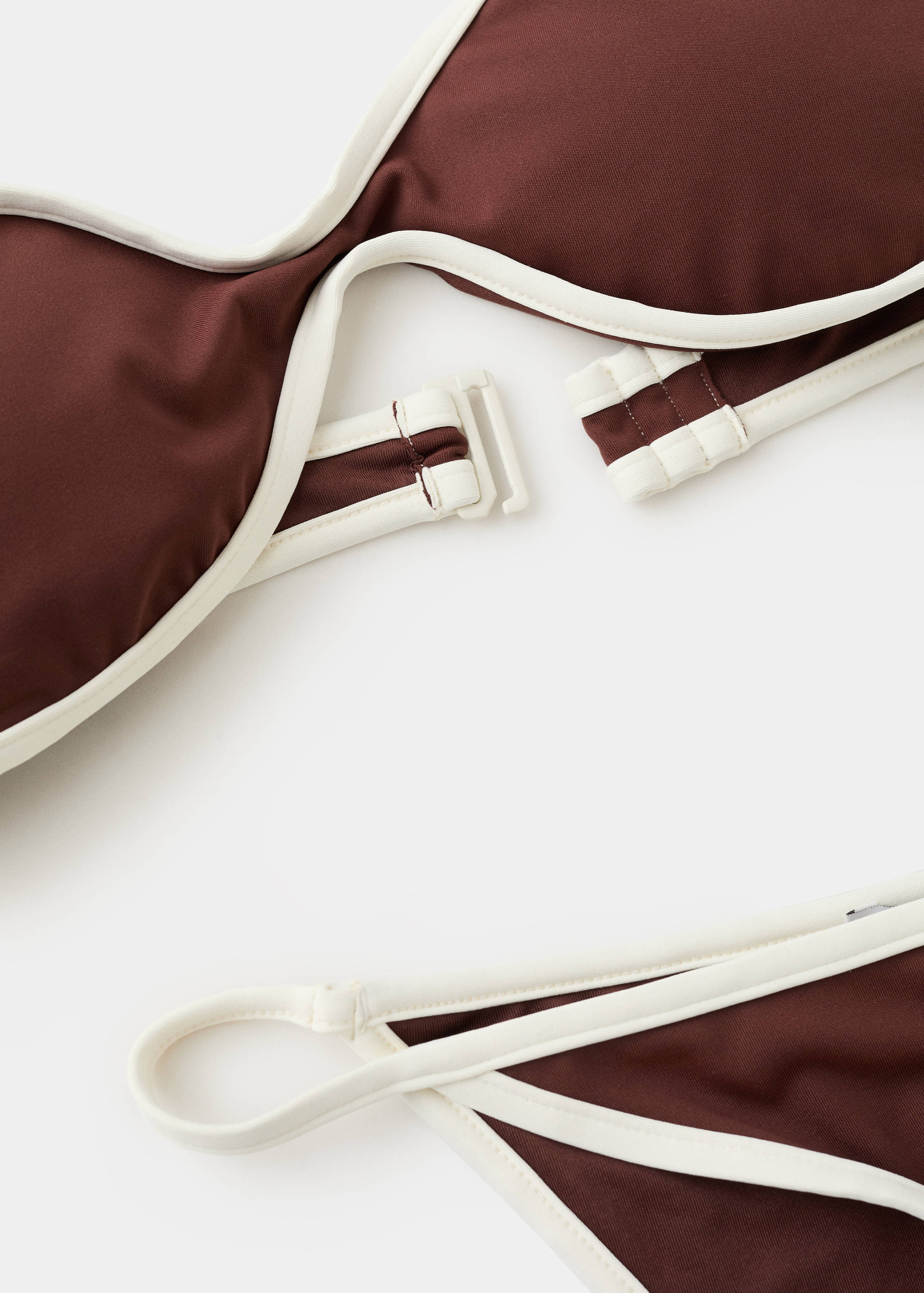 Haut de bikini liserés contrastés - Détail de l'article 0