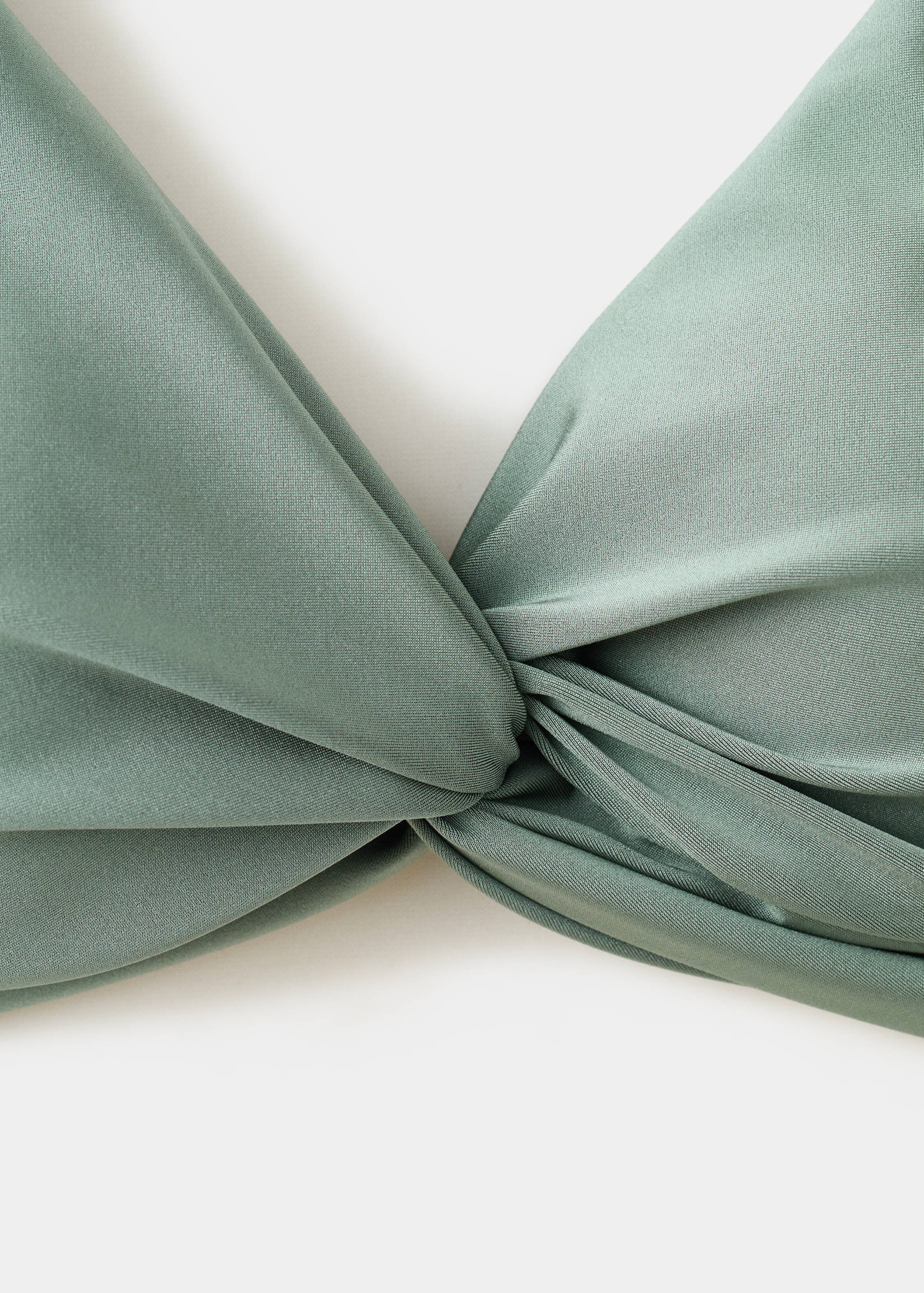 Draped bikini top - Details of the article 8