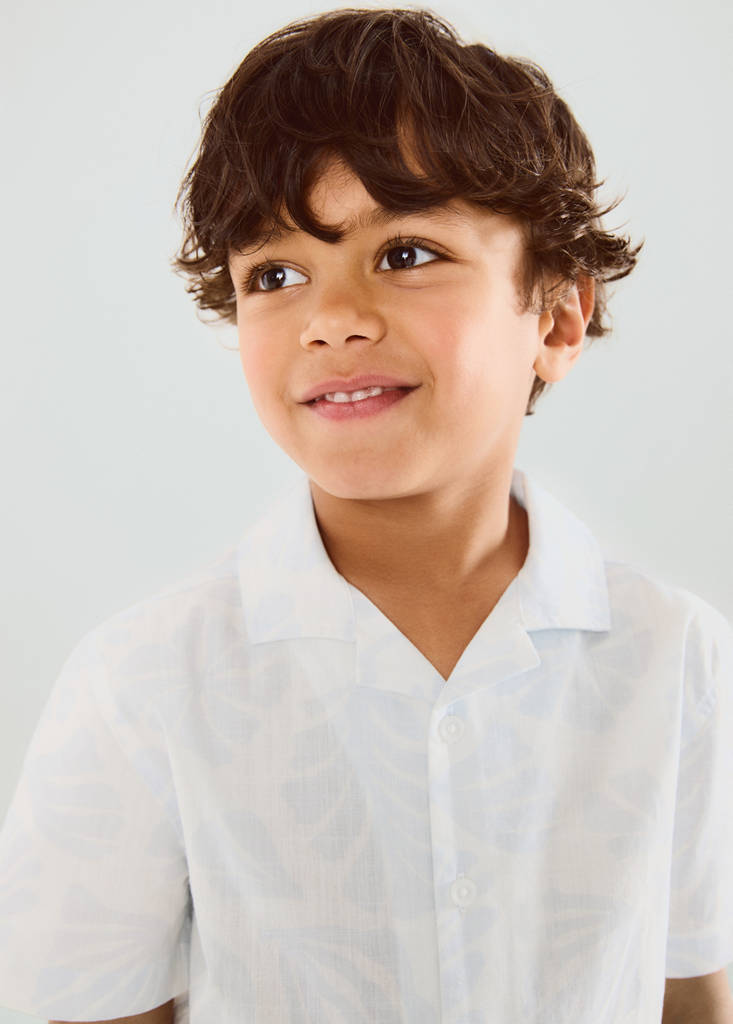 Camisa manga corta estampada
