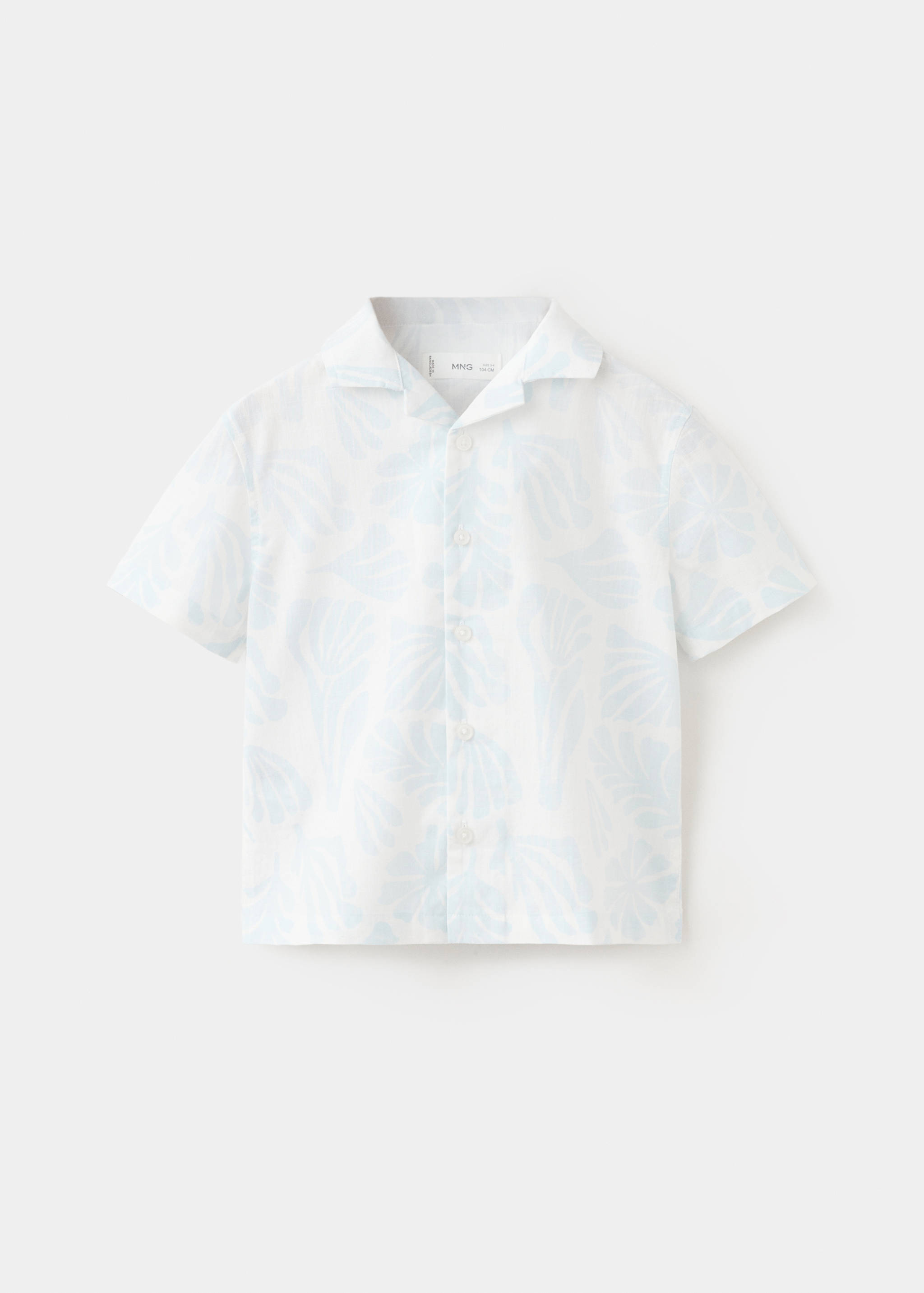 Camisa manga corta estampada - Artículo sin modelo
