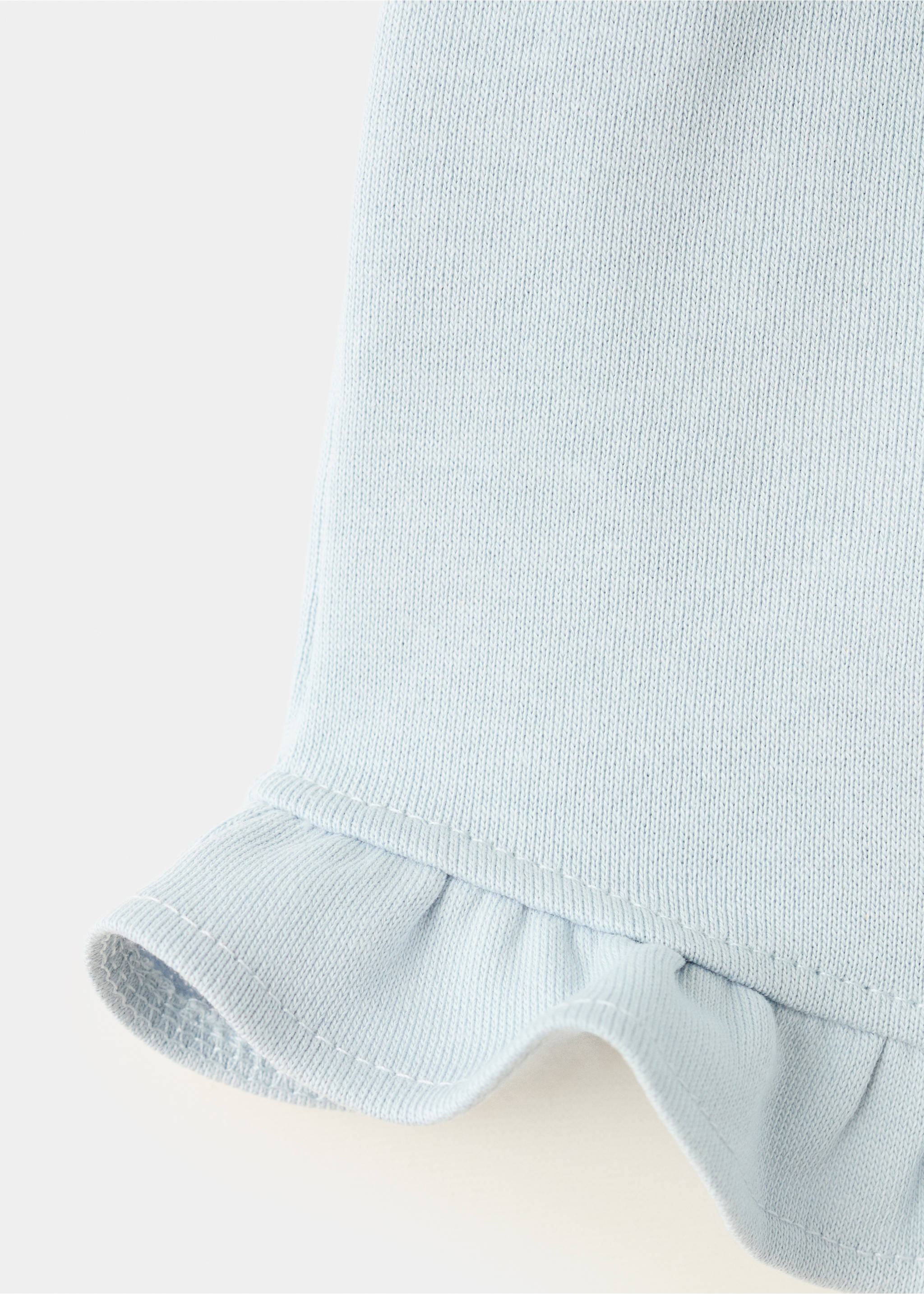 Shorts algodón volantes - Detalle del artículo 0, Azul celeste. Ref: 27016735-00.