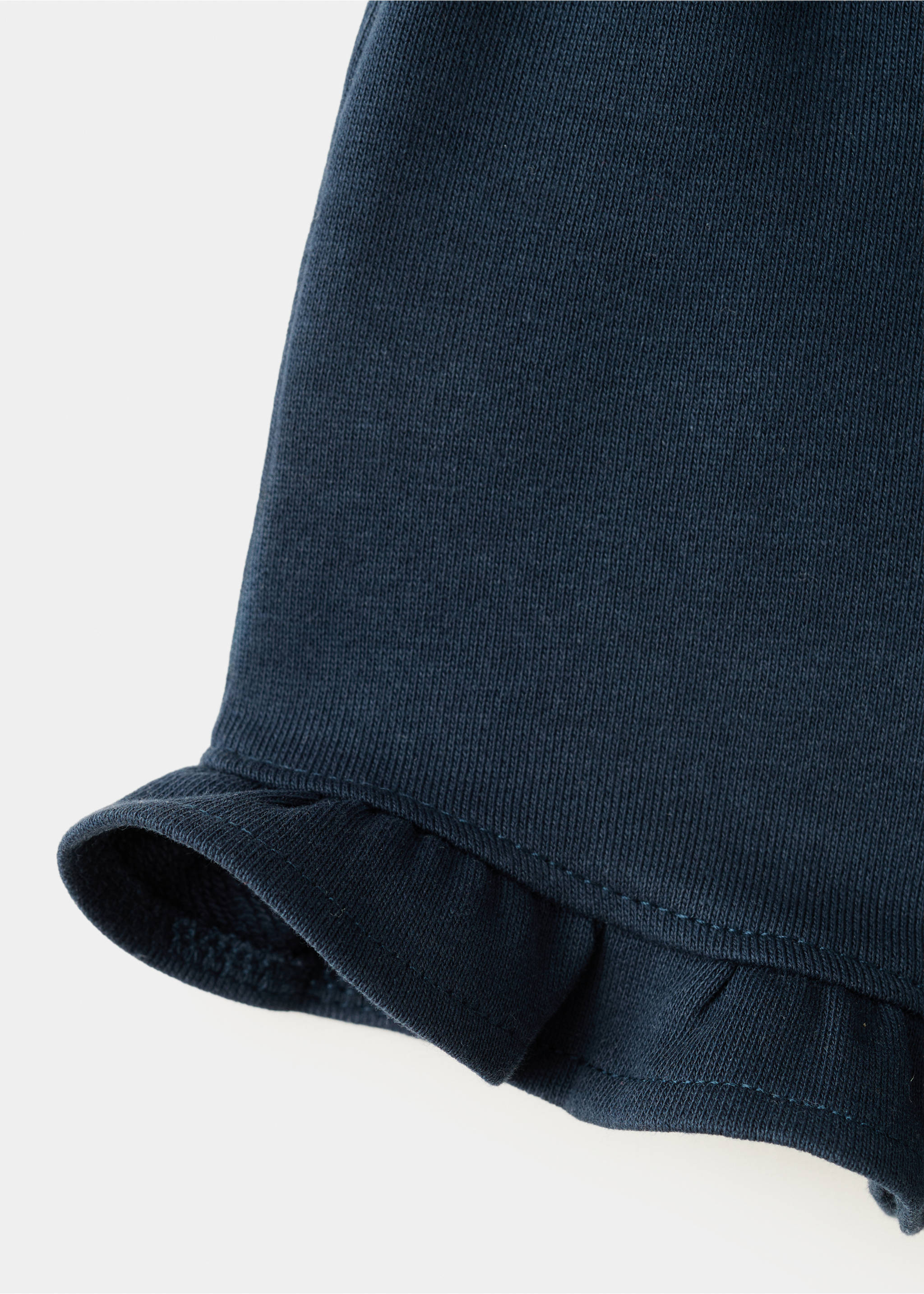 Shorts algodón volantes - Detalle del artículo 0, Azul marino. Ref: 27016735-00.