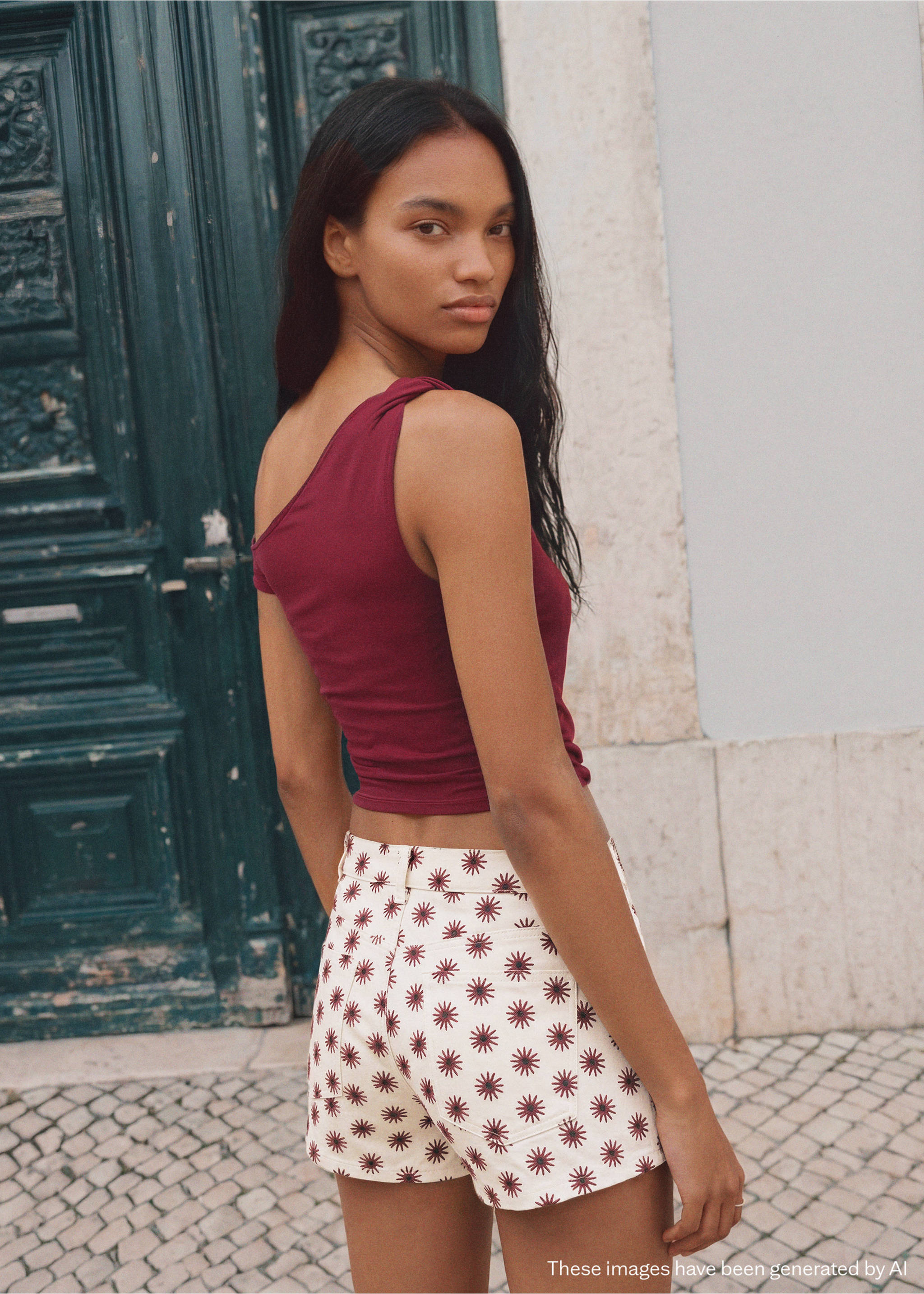 قمة برقبة القارب - الجهة الخلفية للمنتج, عنابي. Ref: 27016745-00.