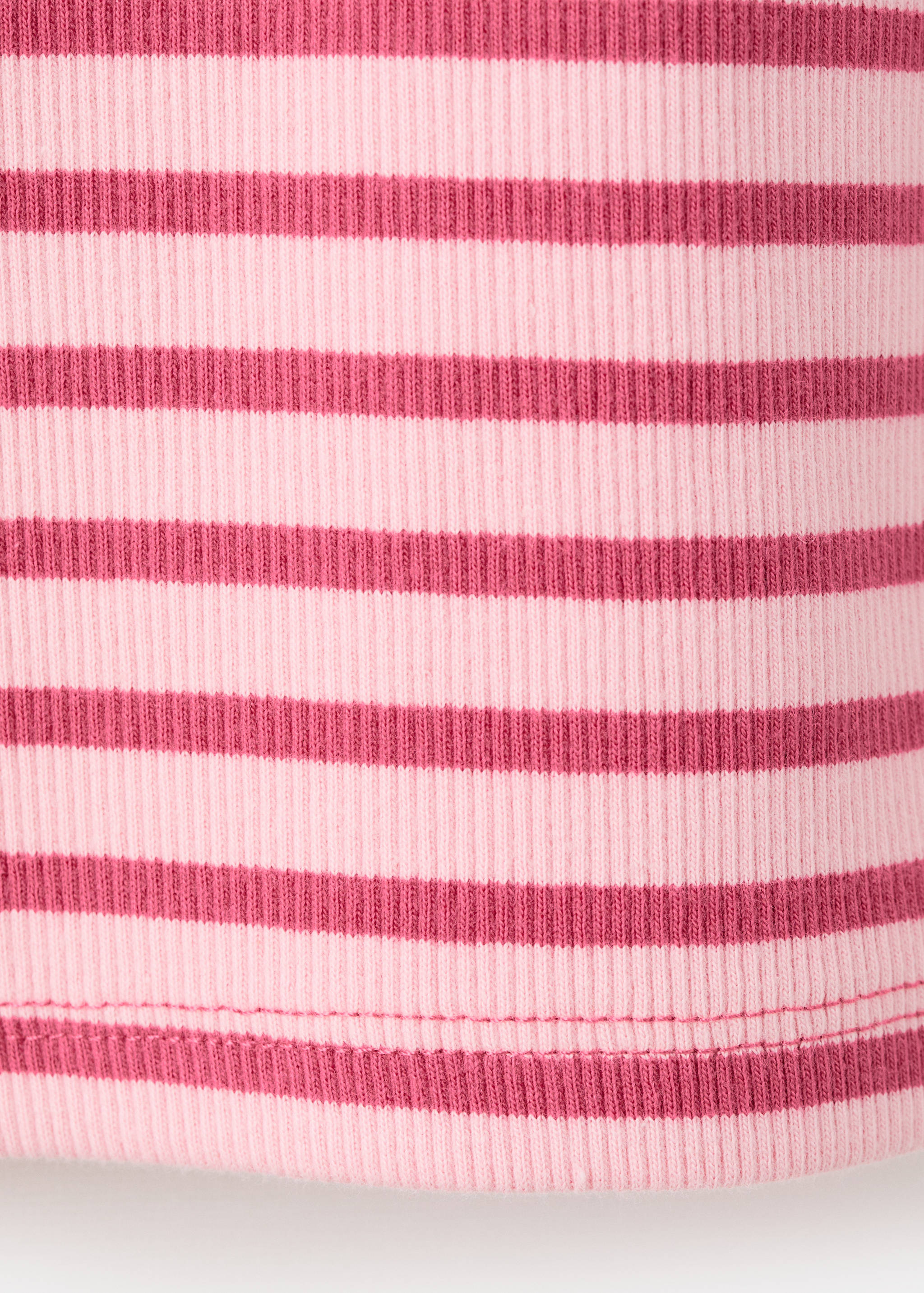 Striped strap T-shirt - Details of the article 0