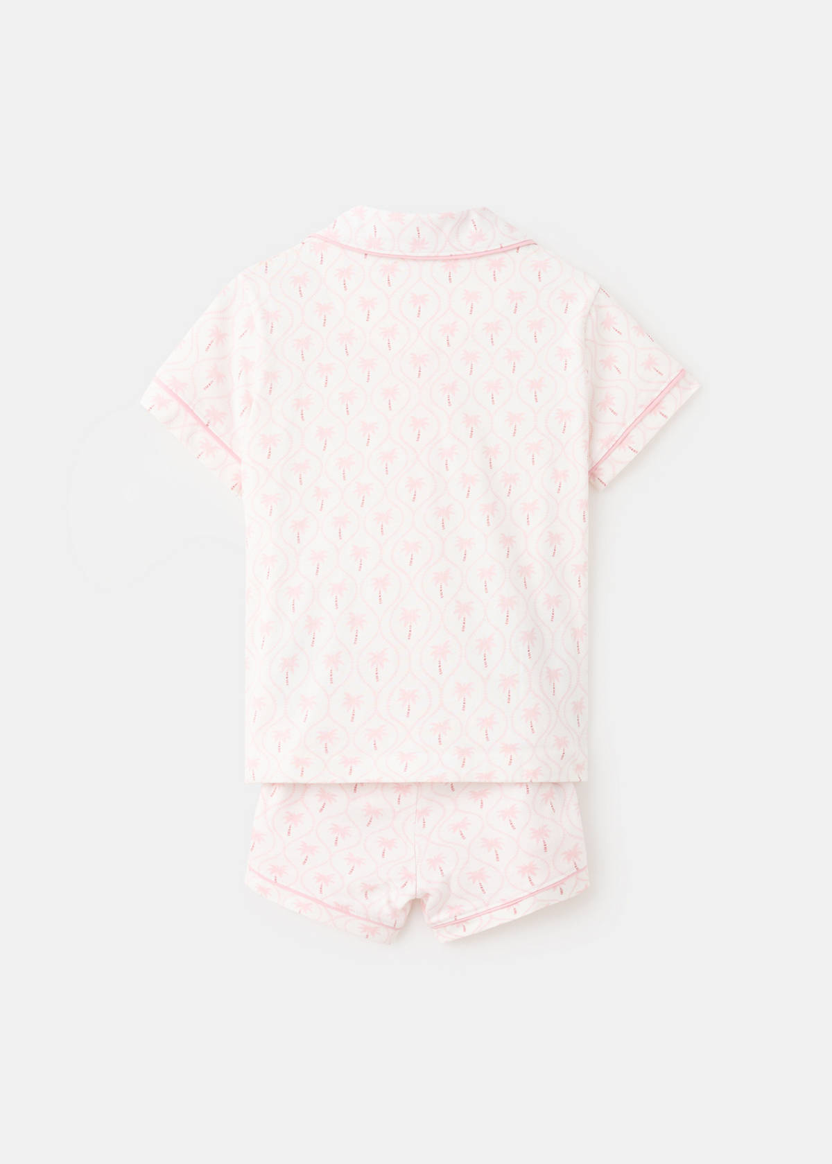 Printed short pyjamas — Pink