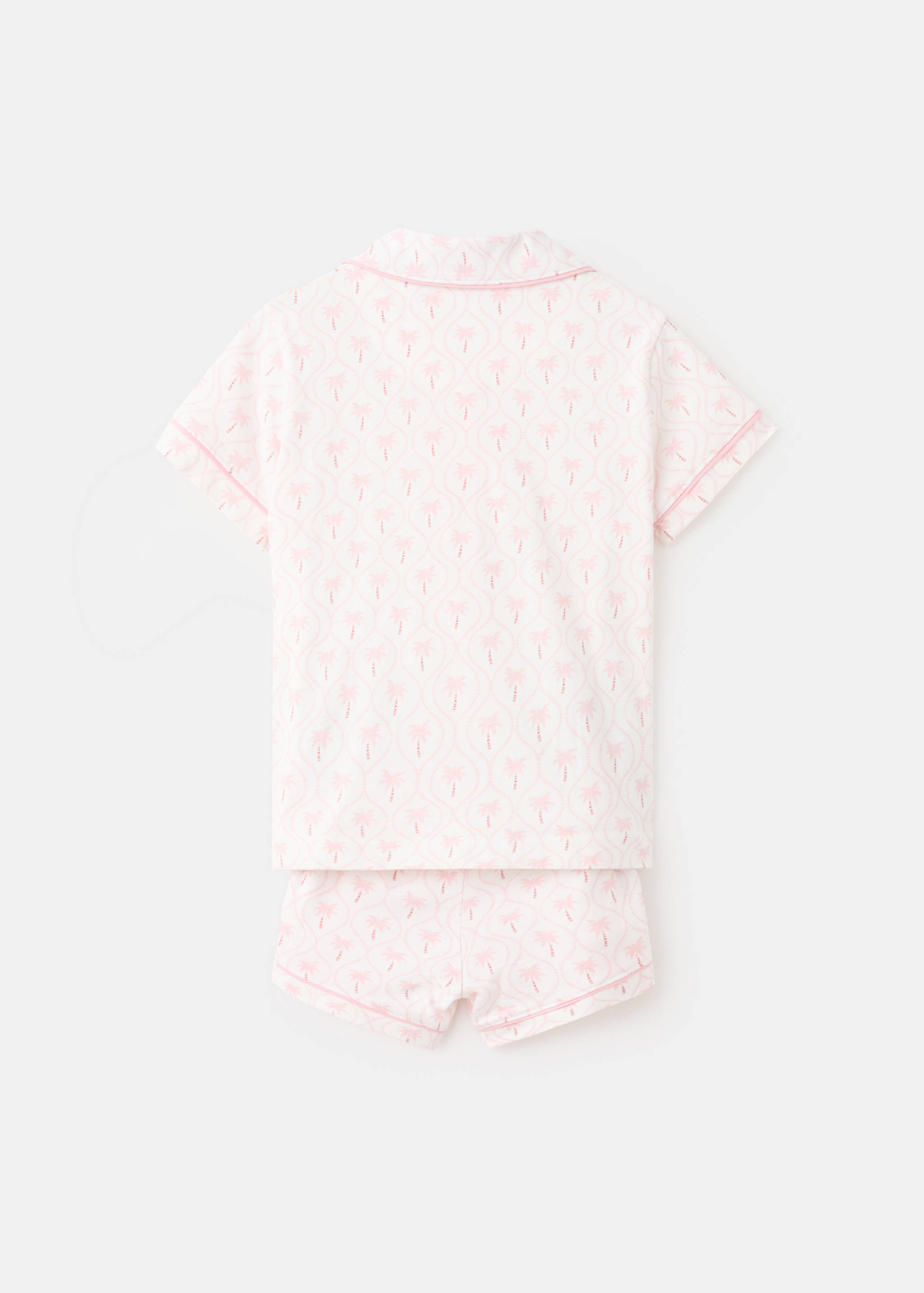 Pijama corto estampado - Reverso del artículo