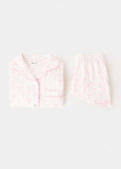 Printed short pyjamas — Pink 4