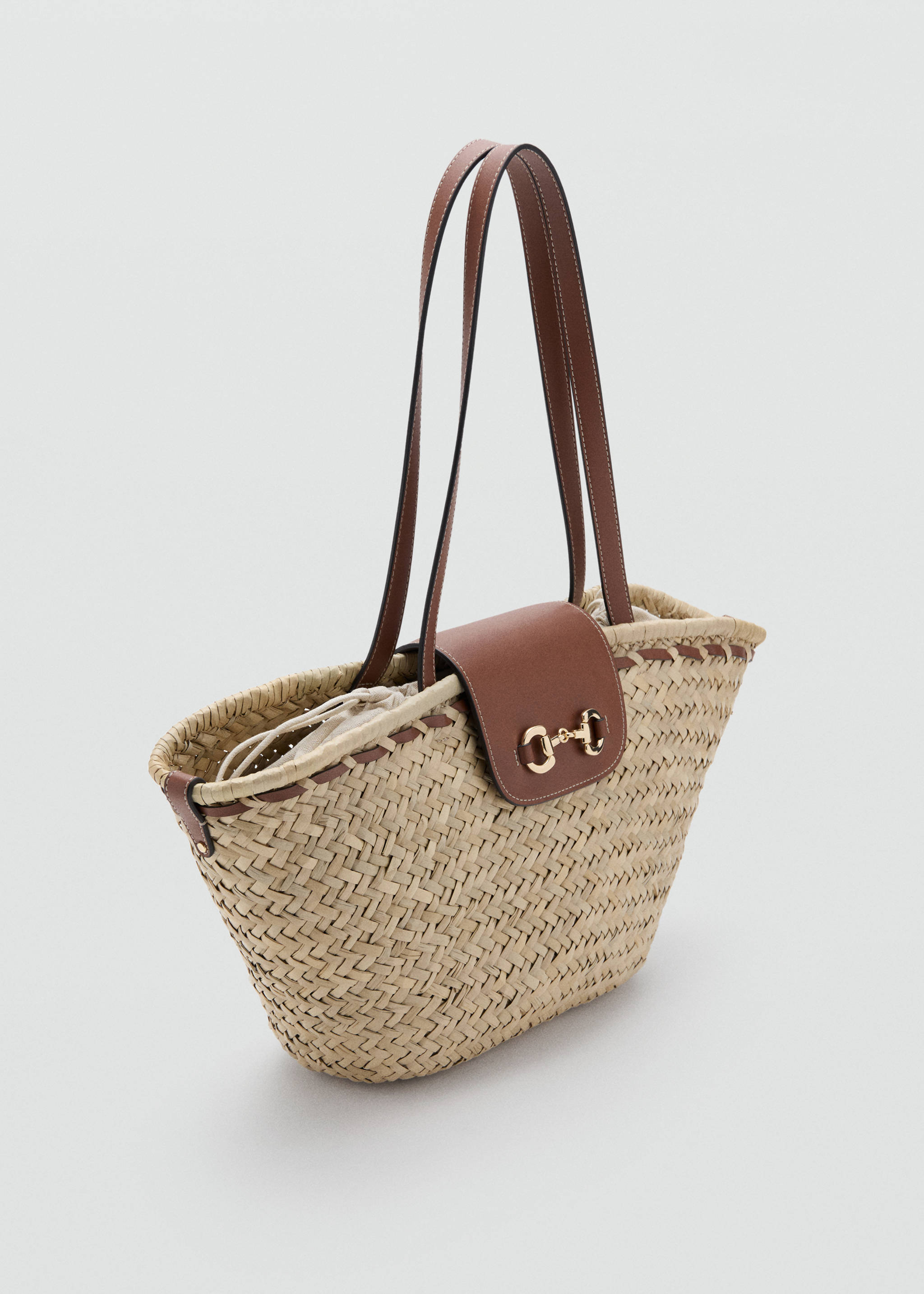 Medium natural fibre basket - Medium plane