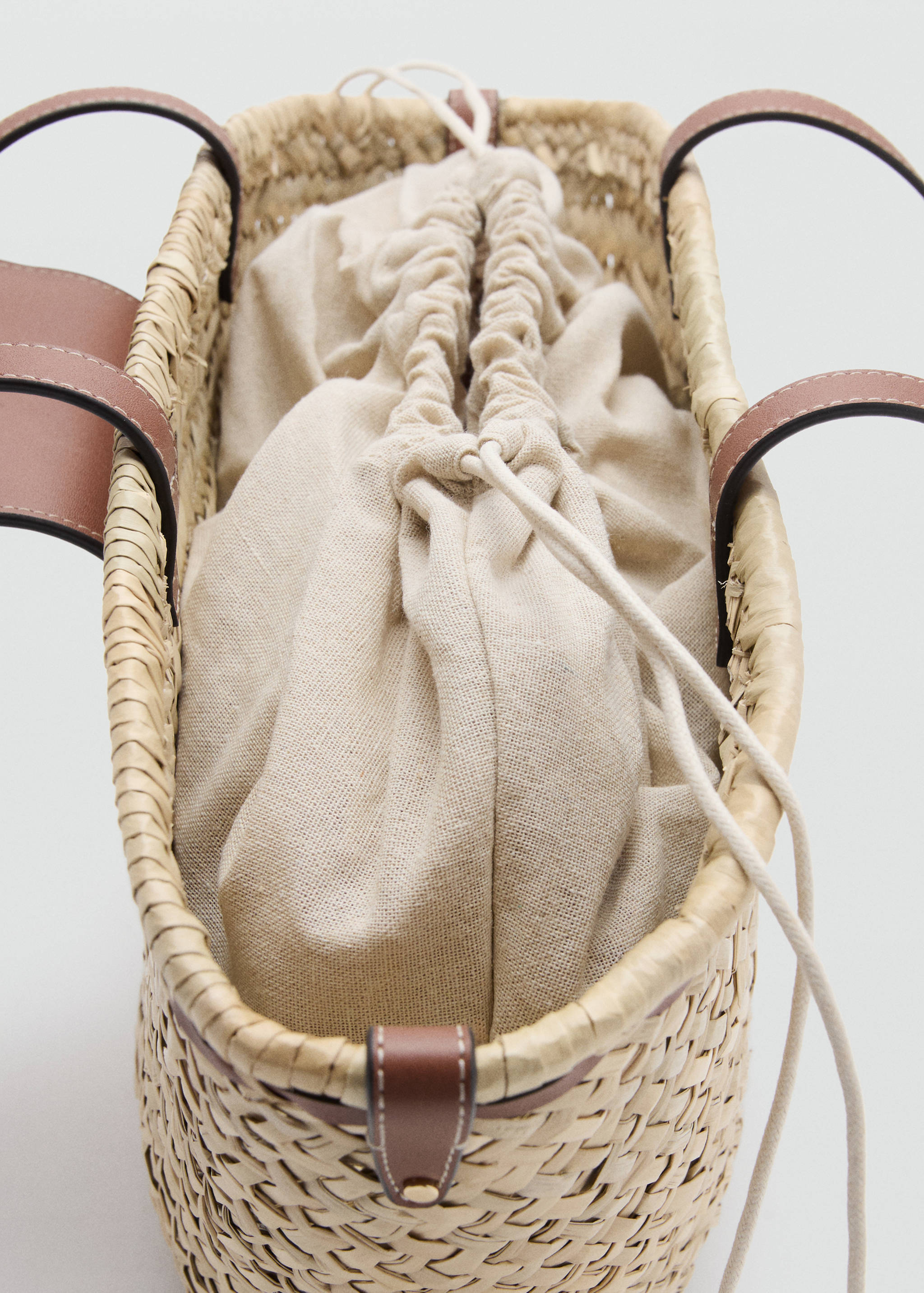Medium natural fibre basket - Details of the article 2