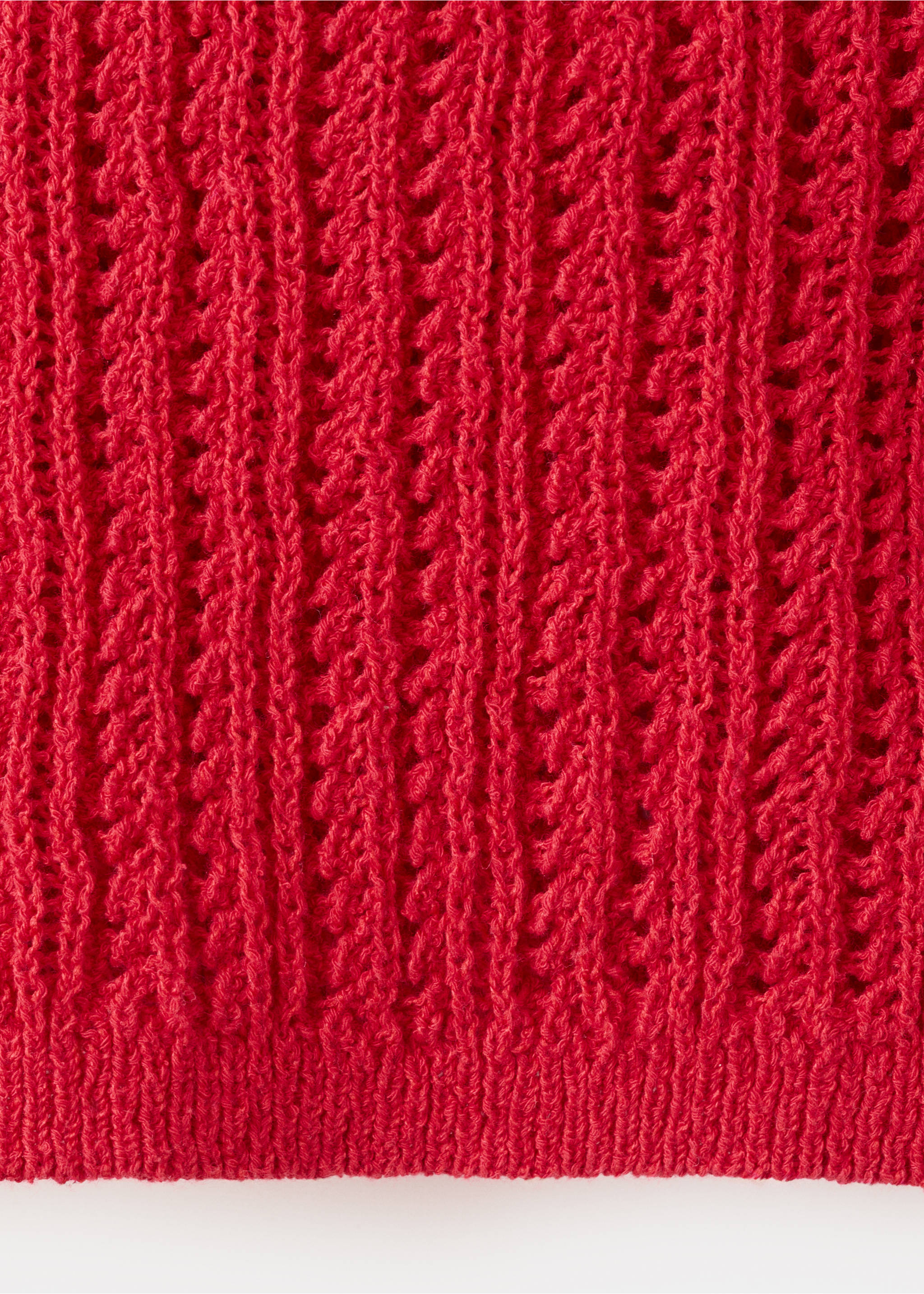 Top punto calado - Detalle del artículo 0, Rojo. Ref: 27017141-00.