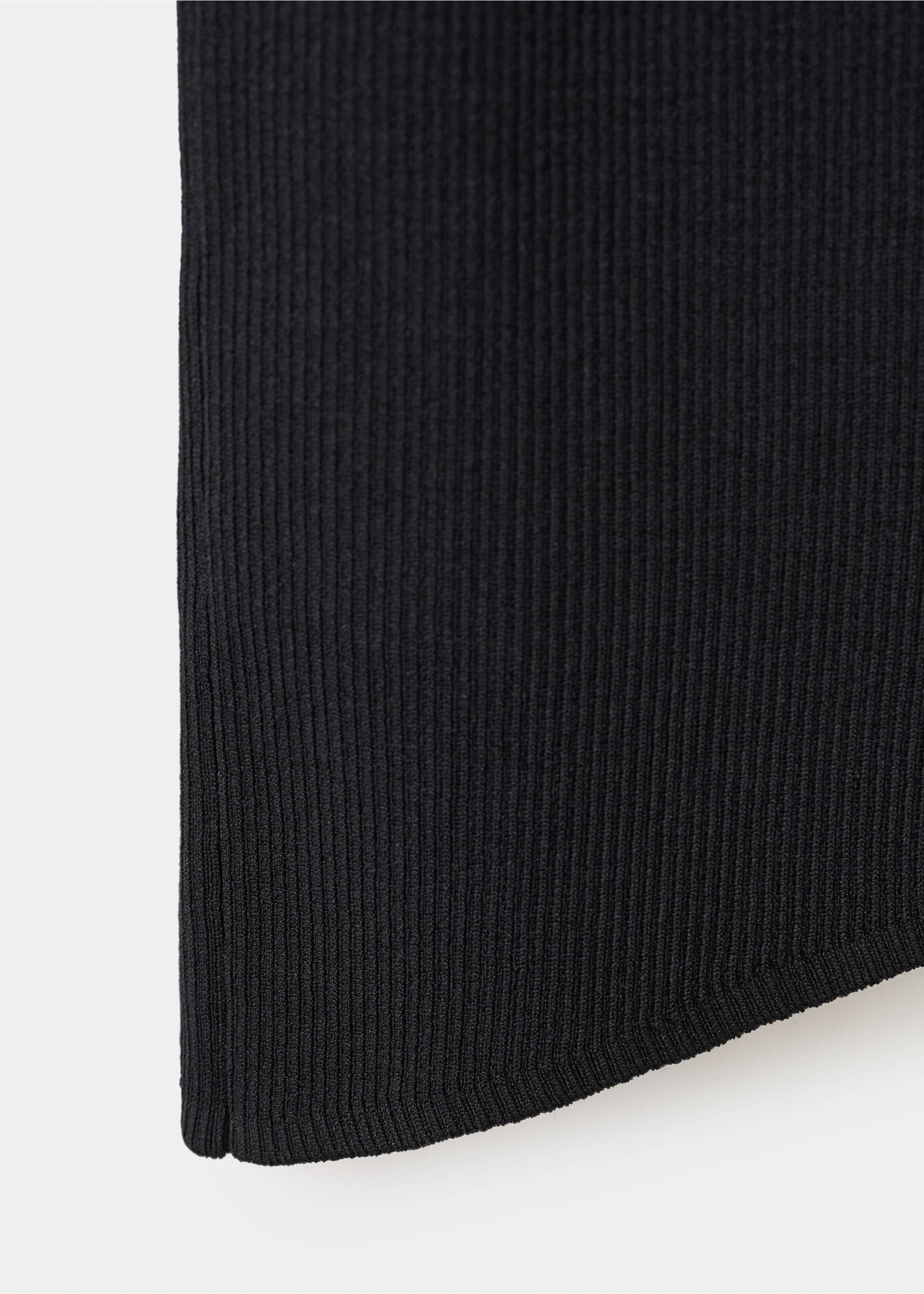 Top punto encaje asimétrico - Detalle del artículo 0, Negro. Ref: 27017142-00.