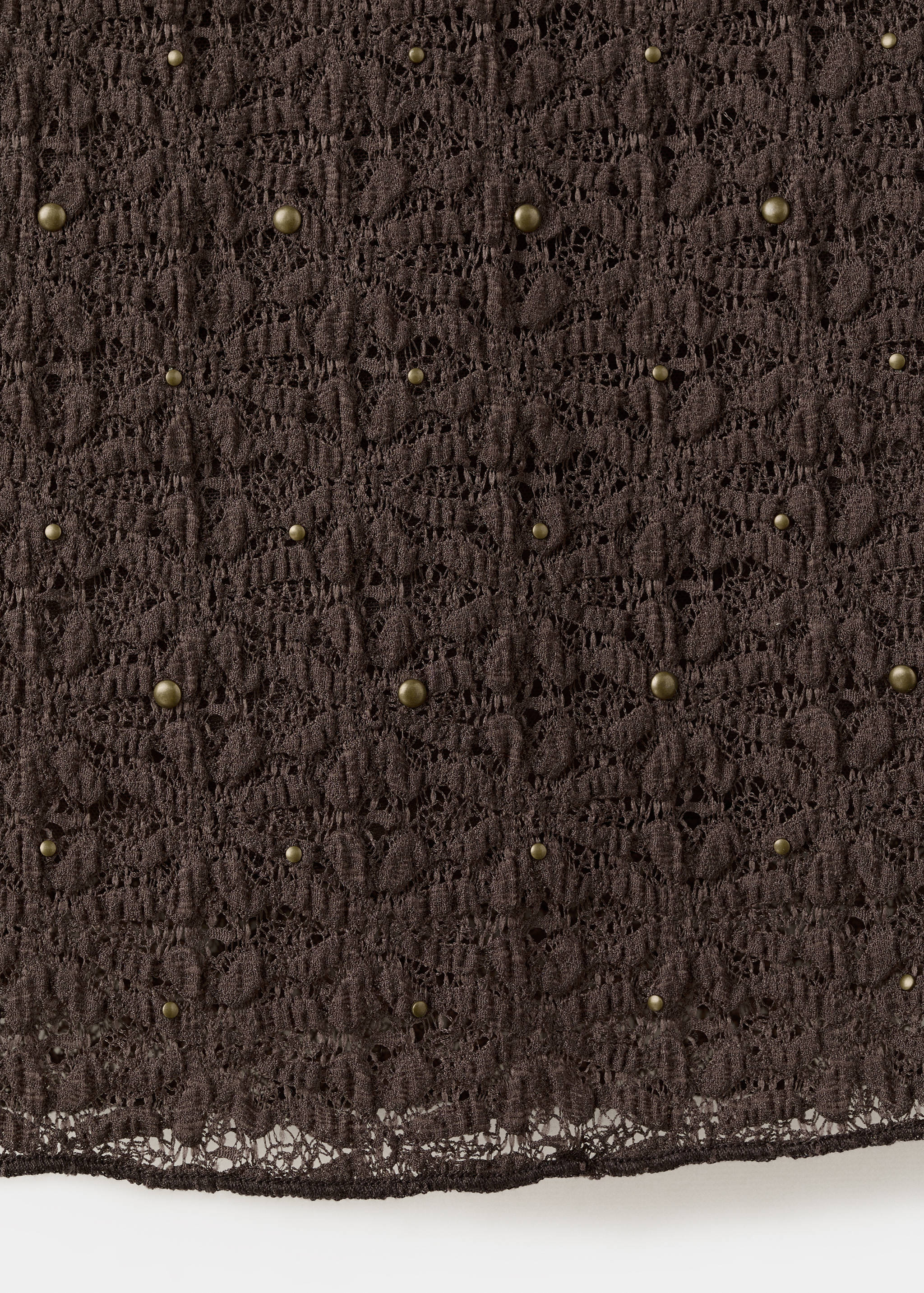 Fitted studded top - Details of the article 0